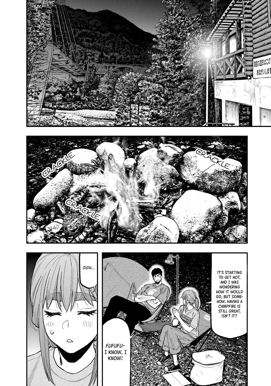 Futari Solo Camp Chapter 39 page 18 - Chapter 39: The Charm Of An Open Fire