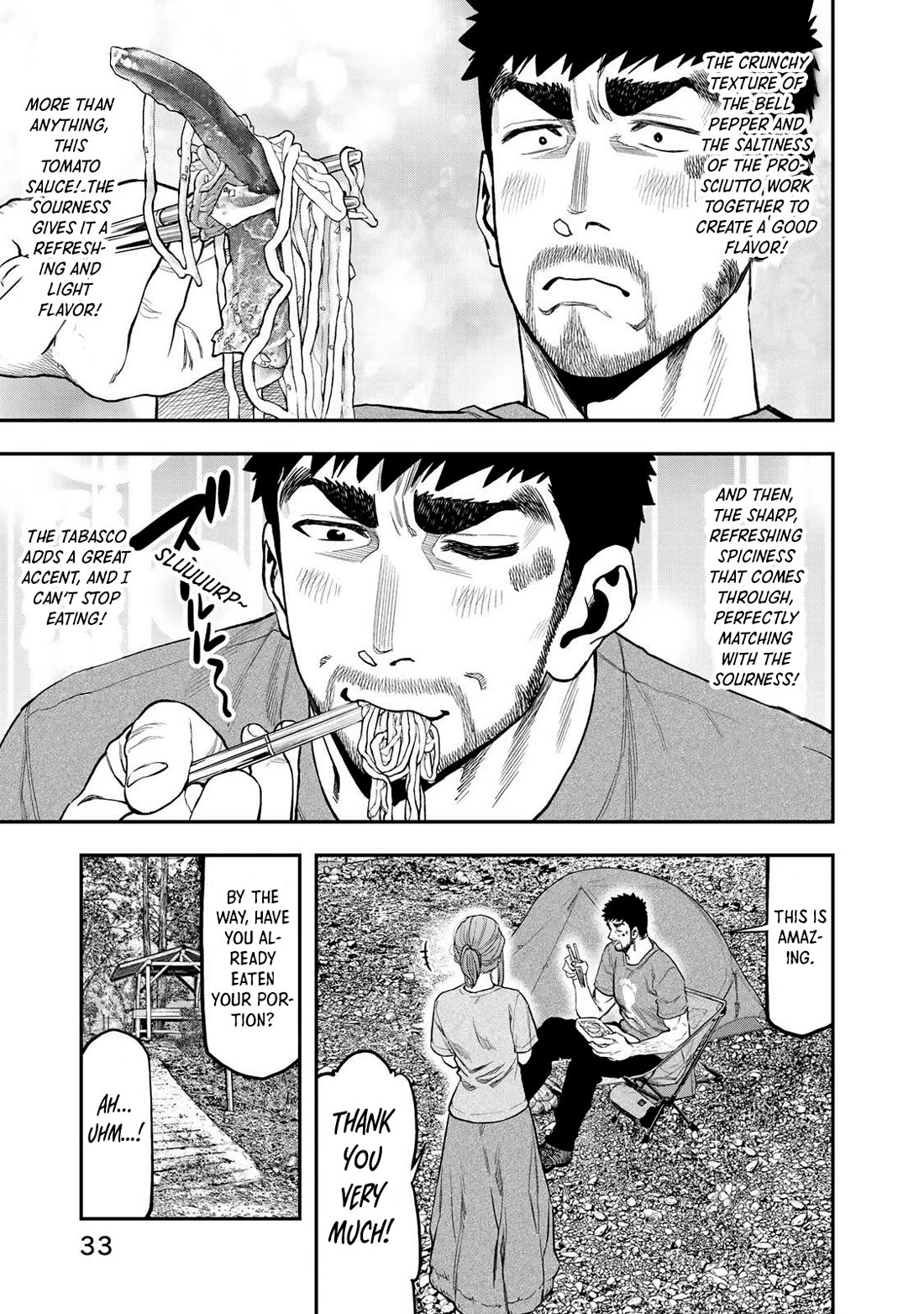 Futari Solo Camp Chapter 39 page 5 - Chapter 39: The Charm Of An Open Fire
