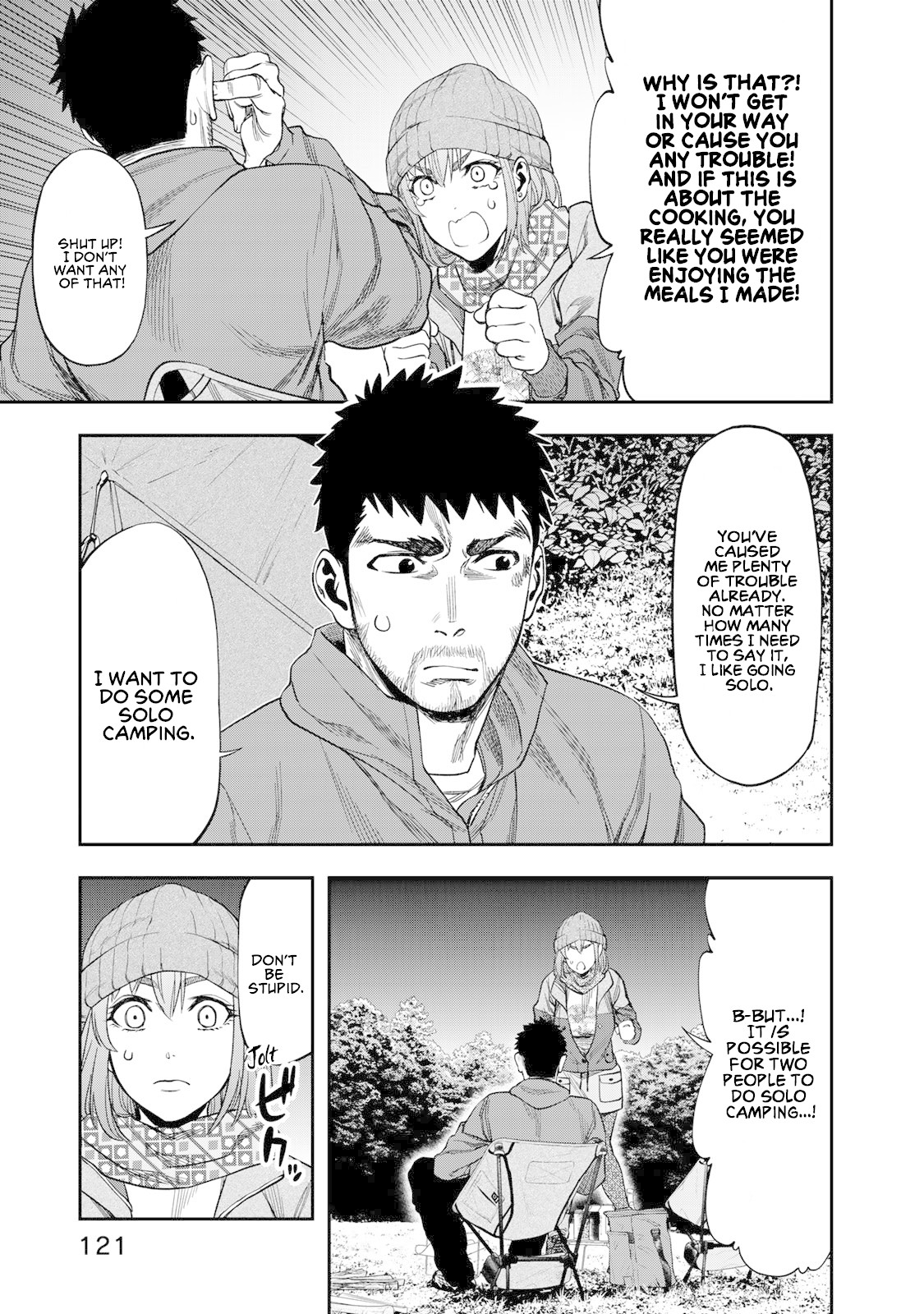 Futari Solo Camp Chapter 4 page 23 - Chapter 4: Enjoy Loneliness