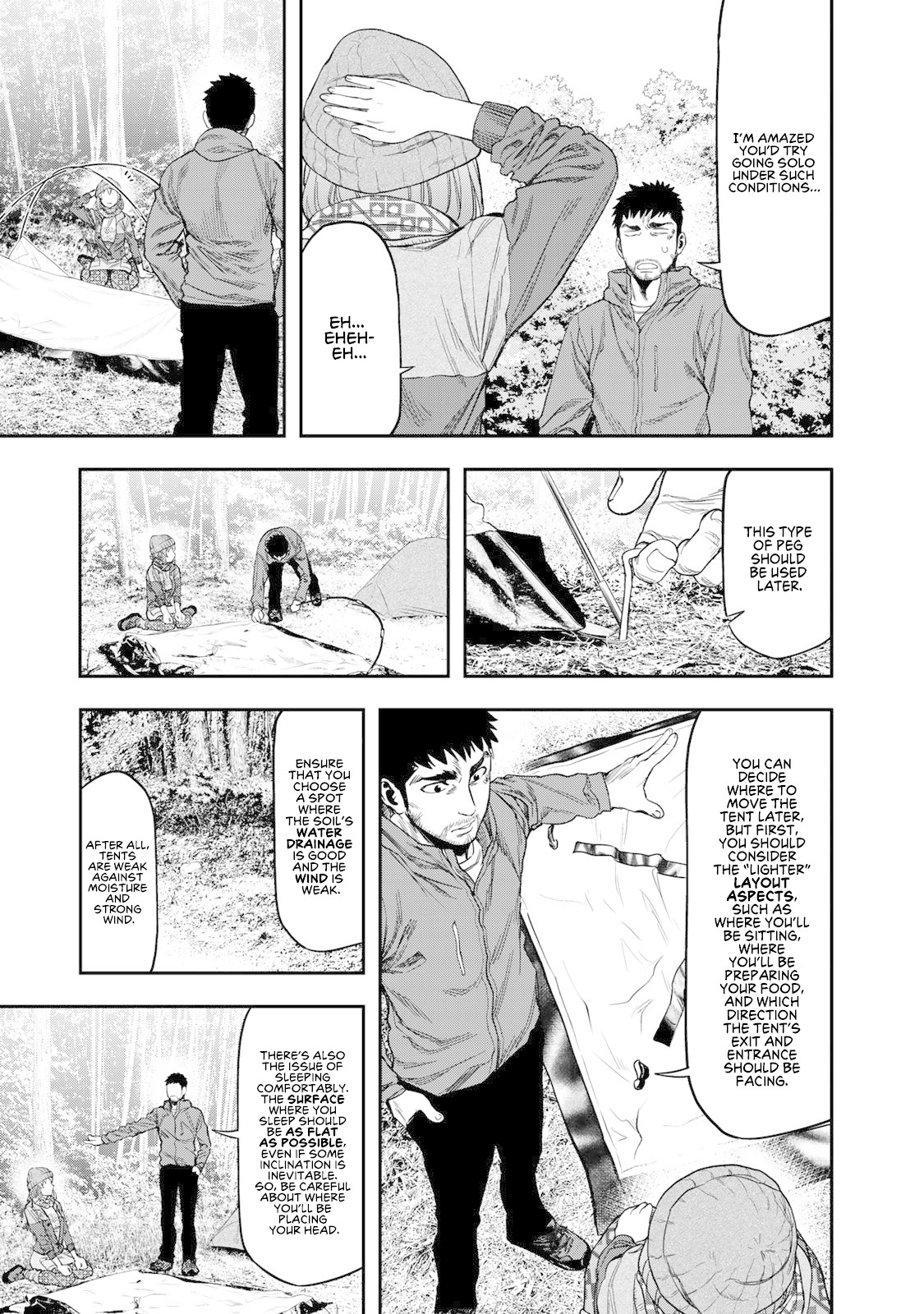 Futari Solo Camp Chapter 4 page 3 - Chapter 4: Enjoy Loneliness