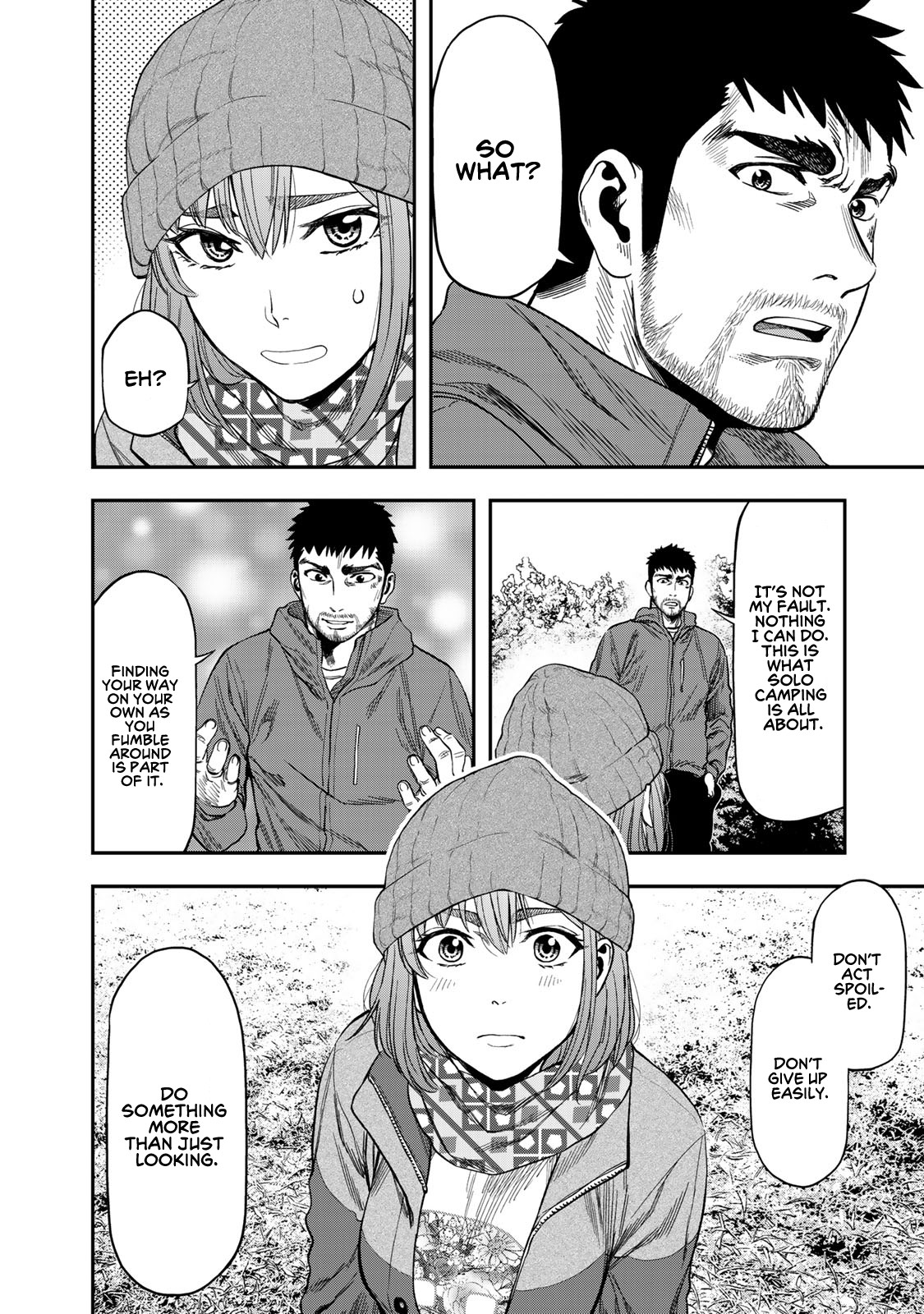Futari Solo Camp Chapter 4 page 6 - Chapter 4: Enjoy Loneliness