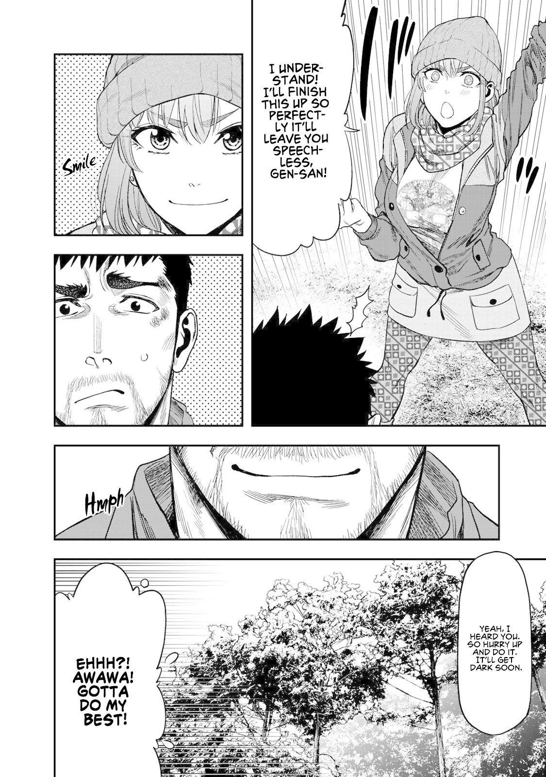 Futari Solo Camp Chapter 4 page 8 - Chapter 4: Enjoy Loneliness