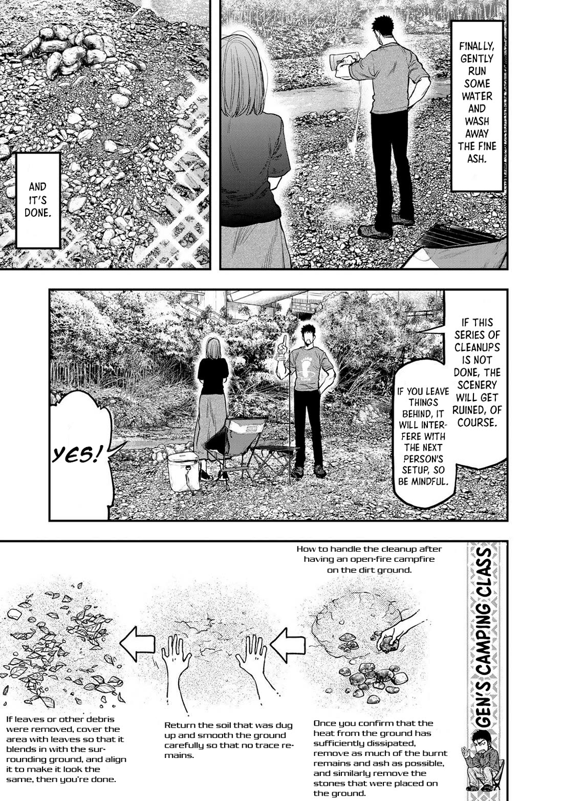 Futari Solo Camp Chapter 40 page 21 - Chapter 40: About Kana-san...