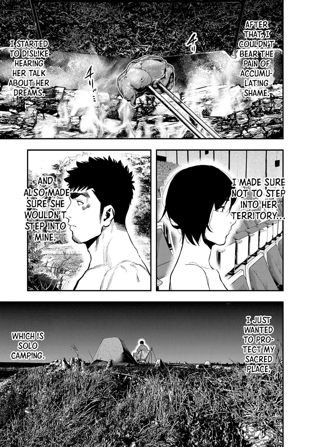 Futari Solo Camp Chapter 42 page 9 - Chapter 42: Be By Yourself!