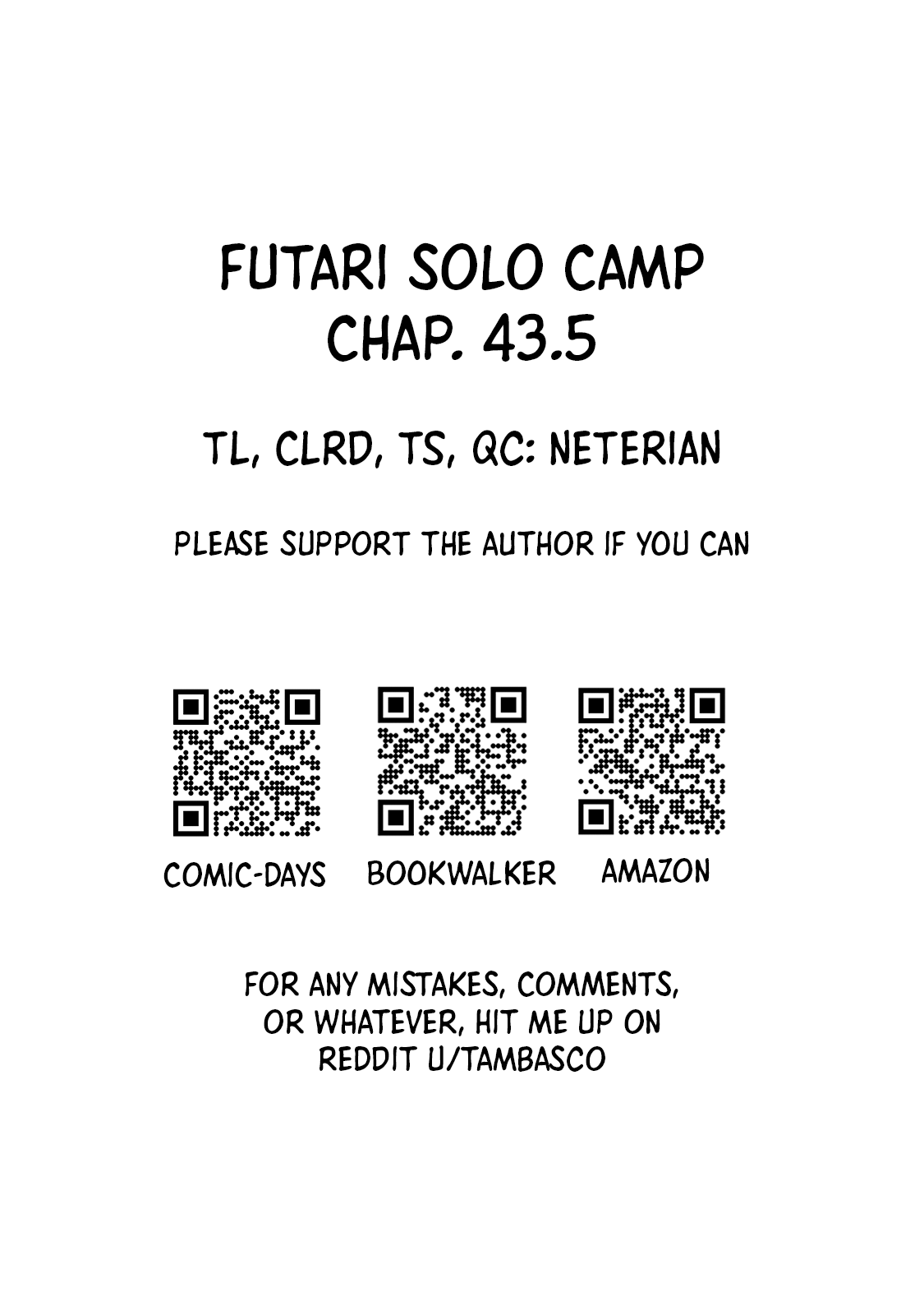 Futari Solo Camp Chapter 43.5 page 7 - Chapter 43.5: Bonus Manga