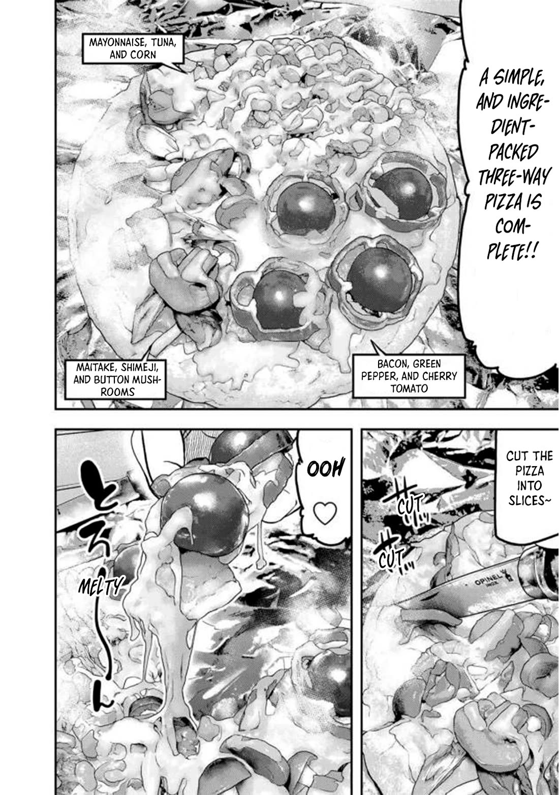 Futari Solo Camp Chapter 44 page 22 - Chapter 44: Rooftop BBQ!