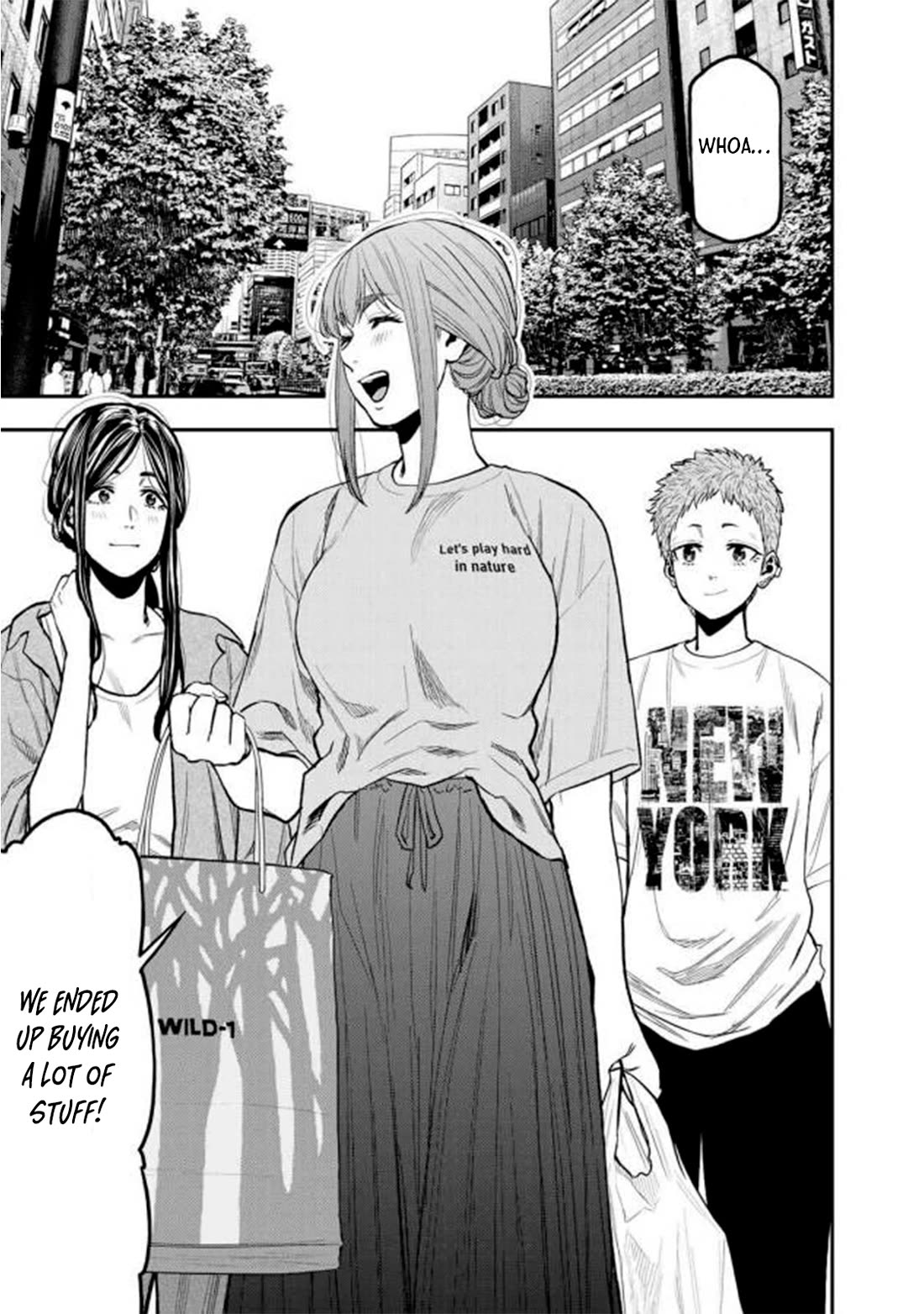 Futari Solo Camp Chapter 44 page 3 - Chapter 44: Rooftop BBQ!