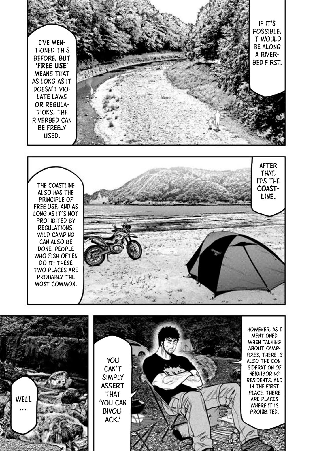 Futari Solo Camp Chapter 46 page 10 - Chapter 46: Camping and Bivouacking