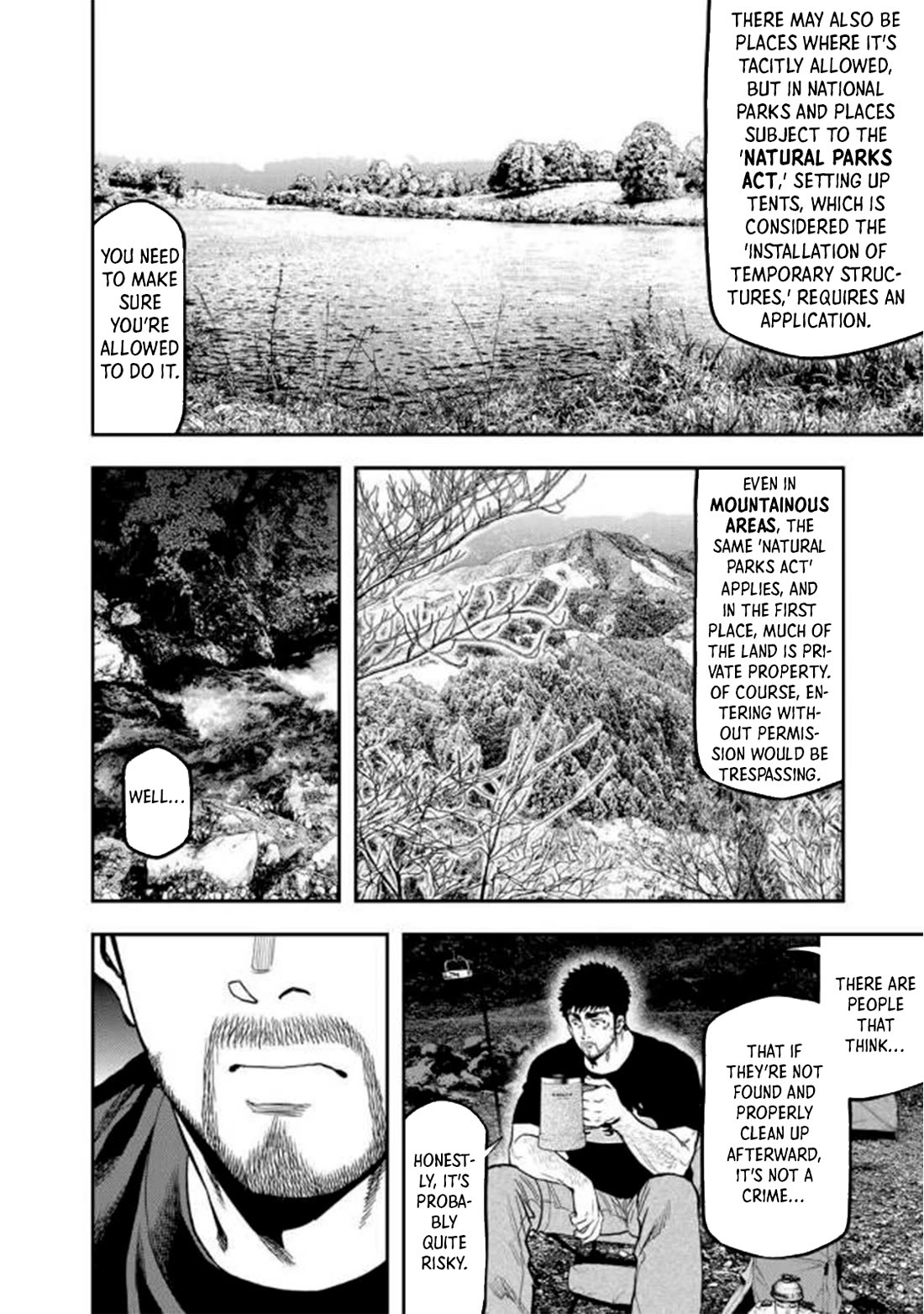 Futari Solo Camp Chapter 46 page 11 - Chapter 46: Camping and Bivouacking