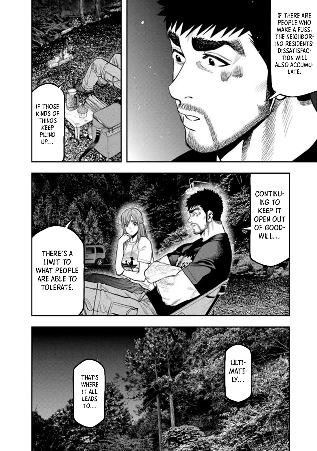 Futari Solo Camp Chapter 46 page 13 - Chapter 46: Camping and Bivouacking