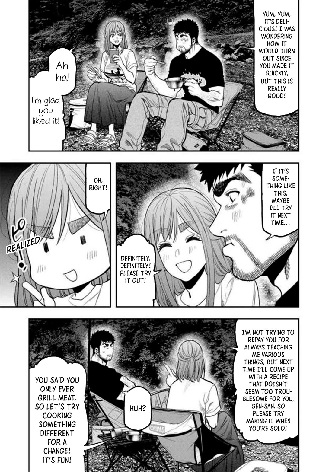 Futari Solo Camp Chapter 46 page 20 - Chapter 46: Camping and Bivouacking