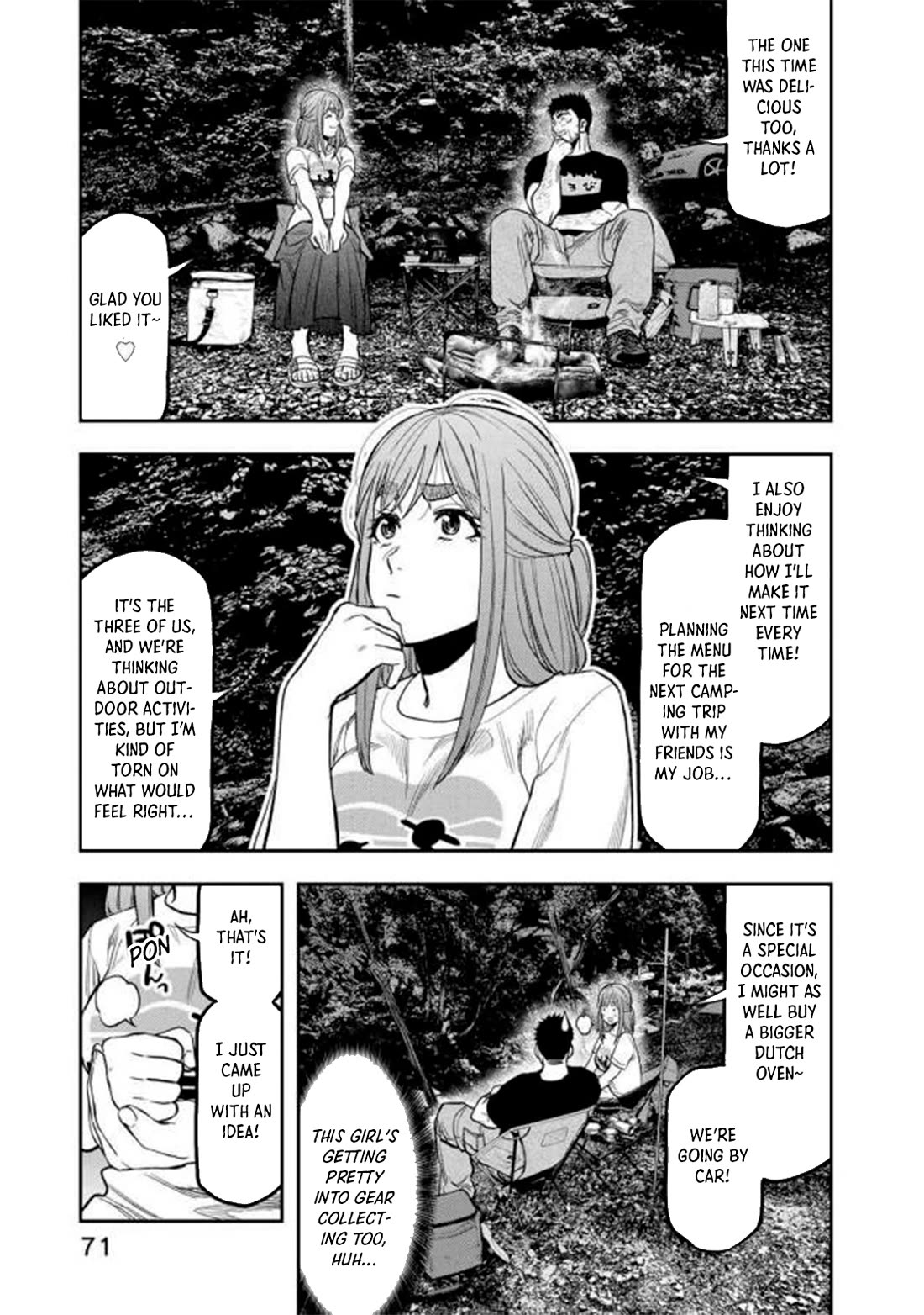 Futari Solo Camp Chapter 46 page 22 - Chapter 46: Camping and Bivouacking