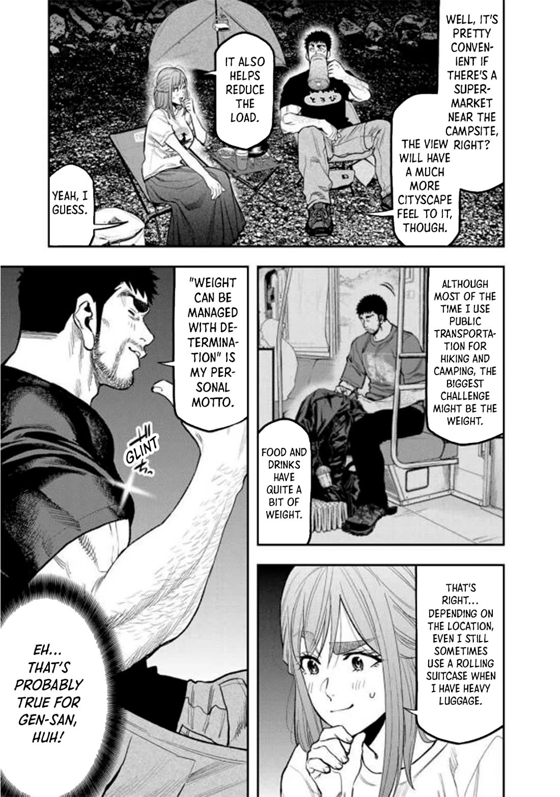 Futari Solo Camp Chapter 46 page 6 - Chapter 46: Camping and Bivouacking