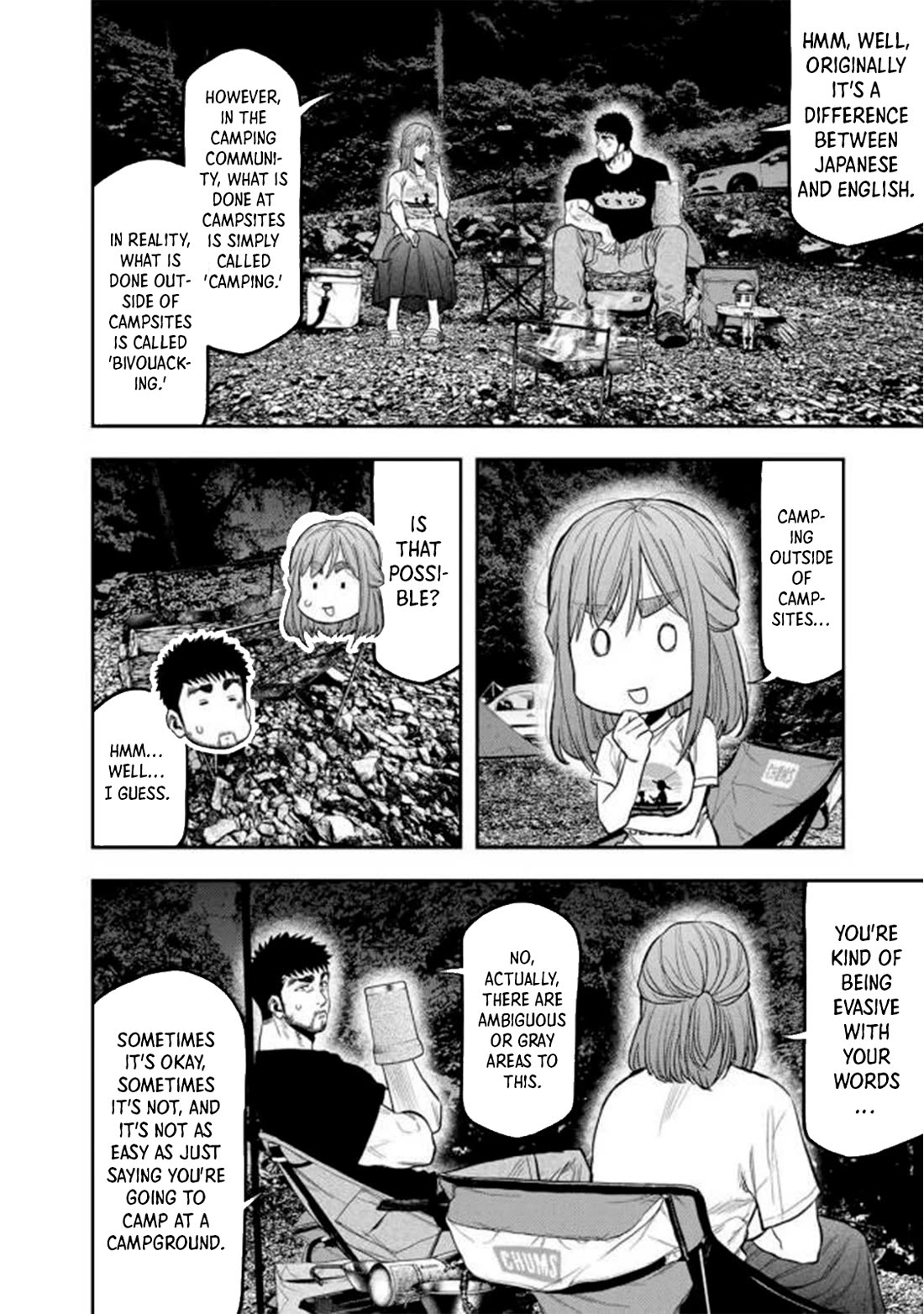 Futari Solo Camp Chapter 46 page 9 - Chapter 46: Camping and Bivouacking