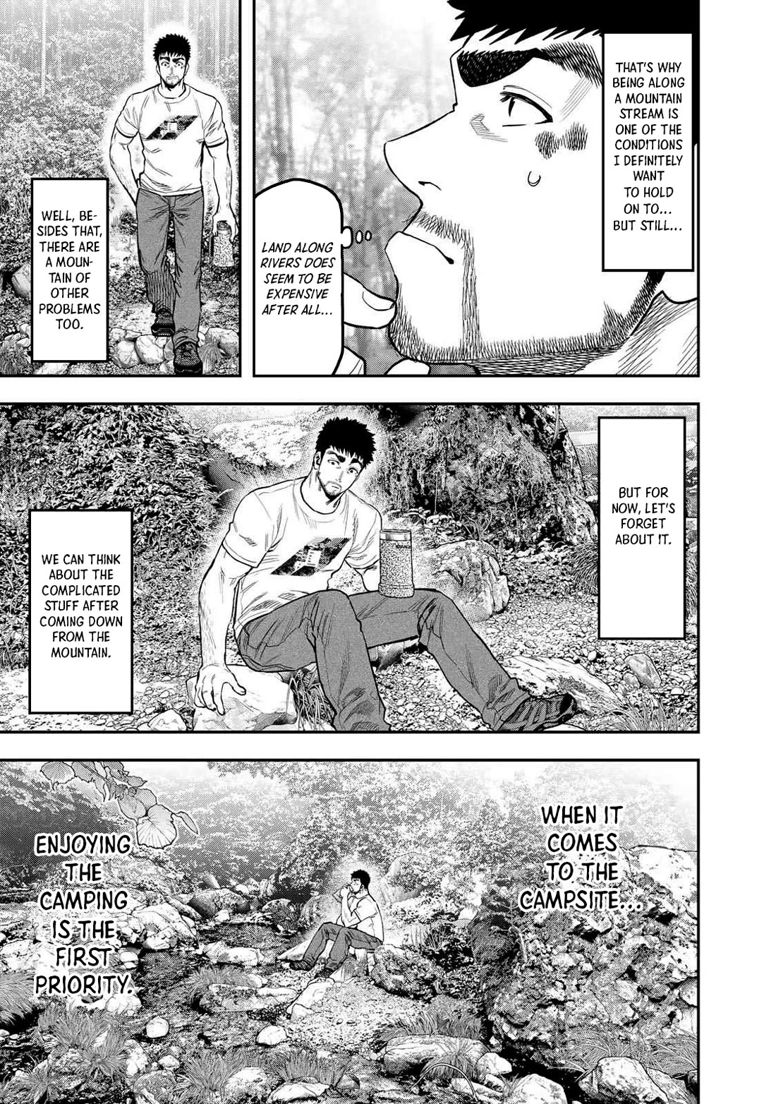 Futari Solo Camp Chapter 47 page 8 - Chapter 47: Military-Style! Poguri Ramen!