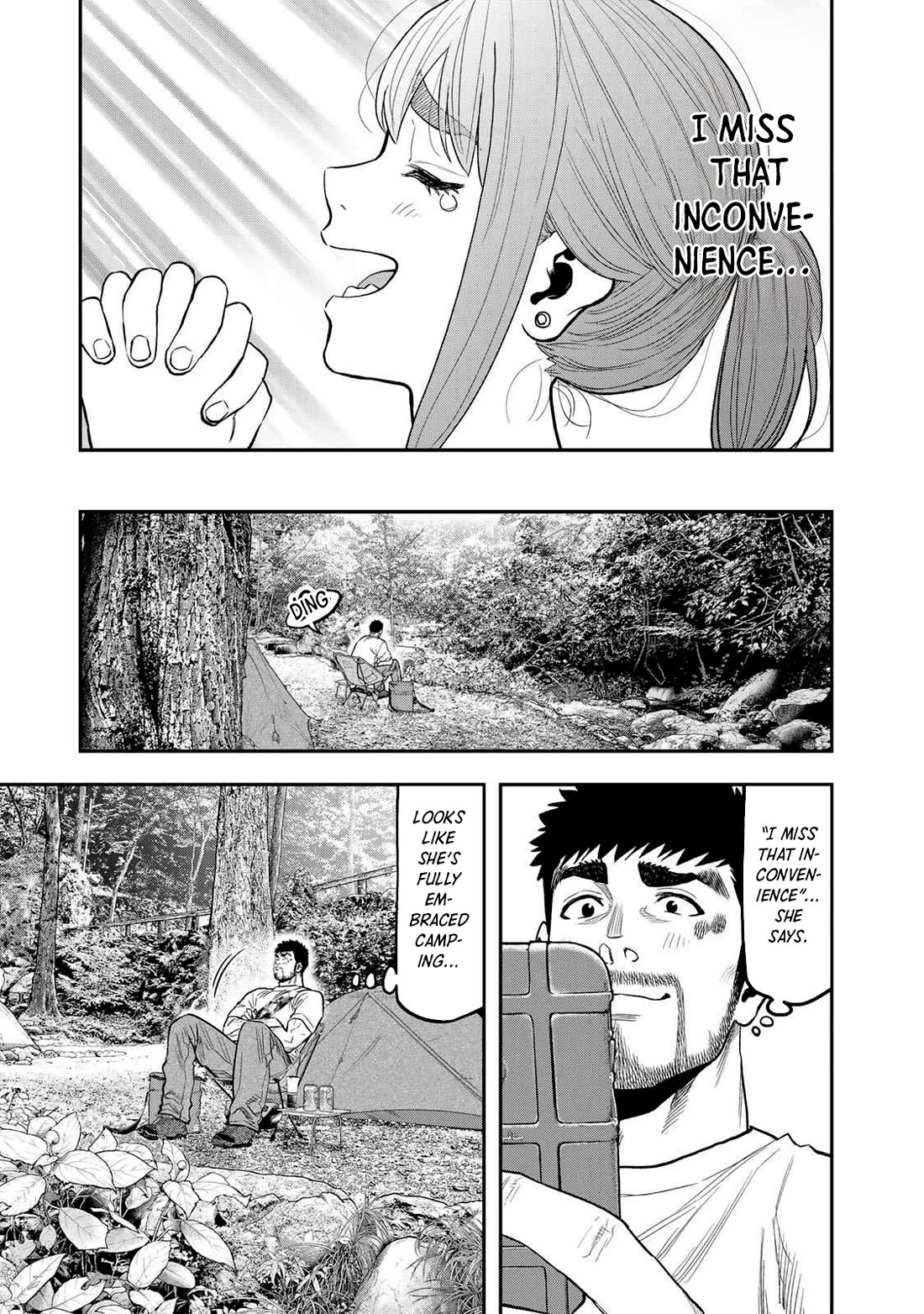 Futari Solo Camp Chapter 48 page 12 - Chapter 48: Three Girls On A Camping Trip!
