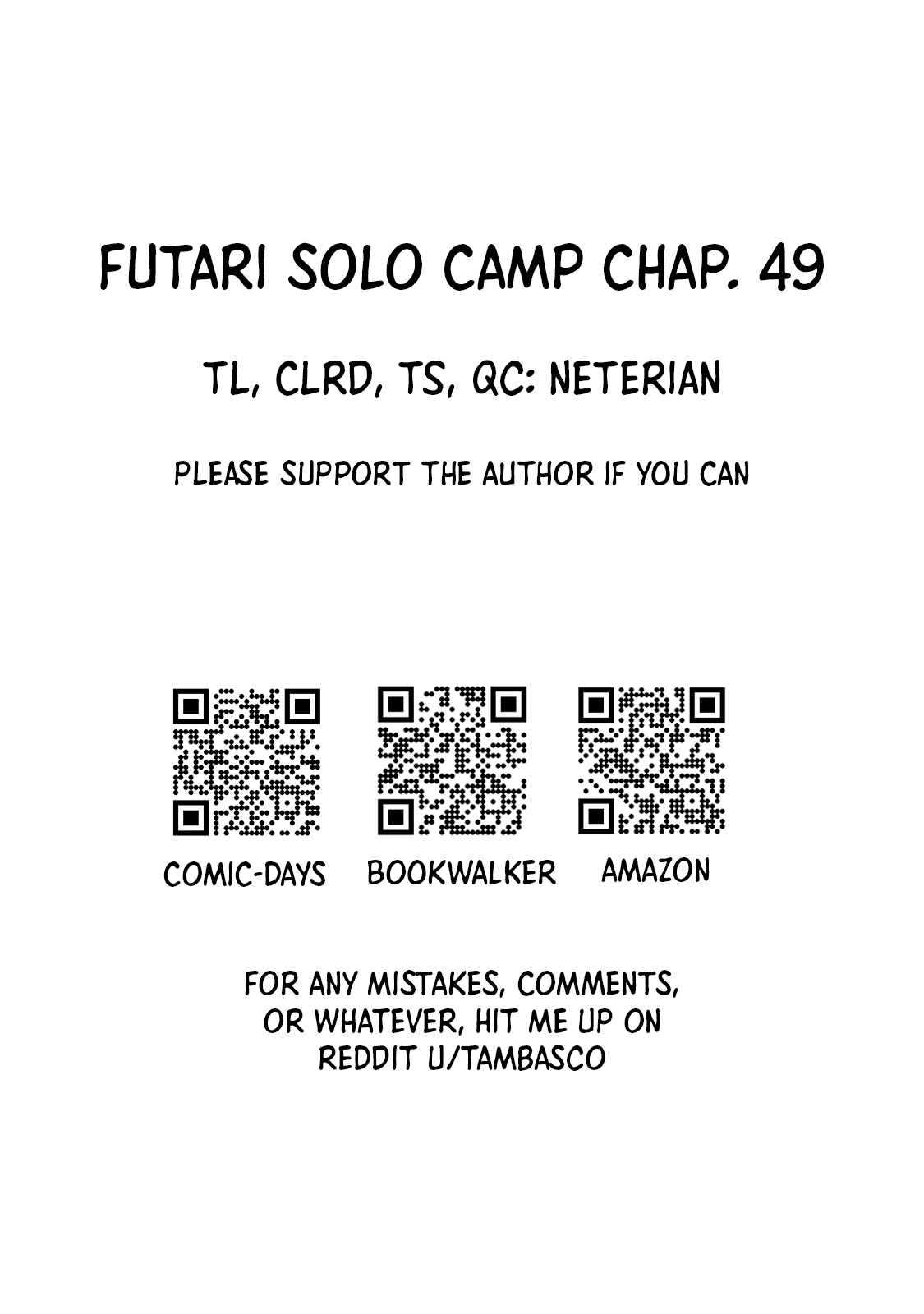 Futari Solo Camp Chapter 49 page 1 - Chapter 49: We're Not Flirting!