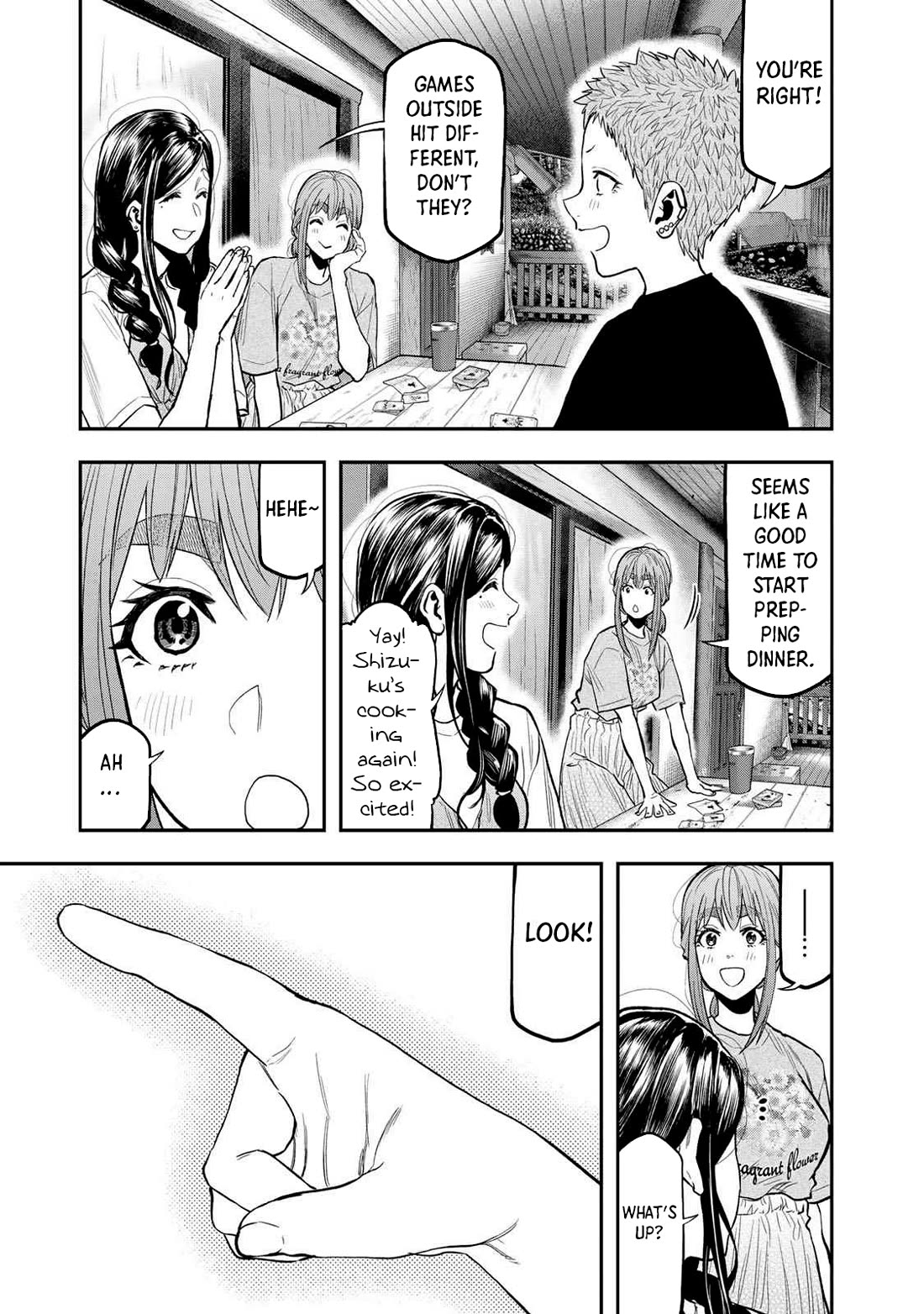 Futari Solo Camp Chapter 49 page 14 - Chapter 49: We're Not Flirting!