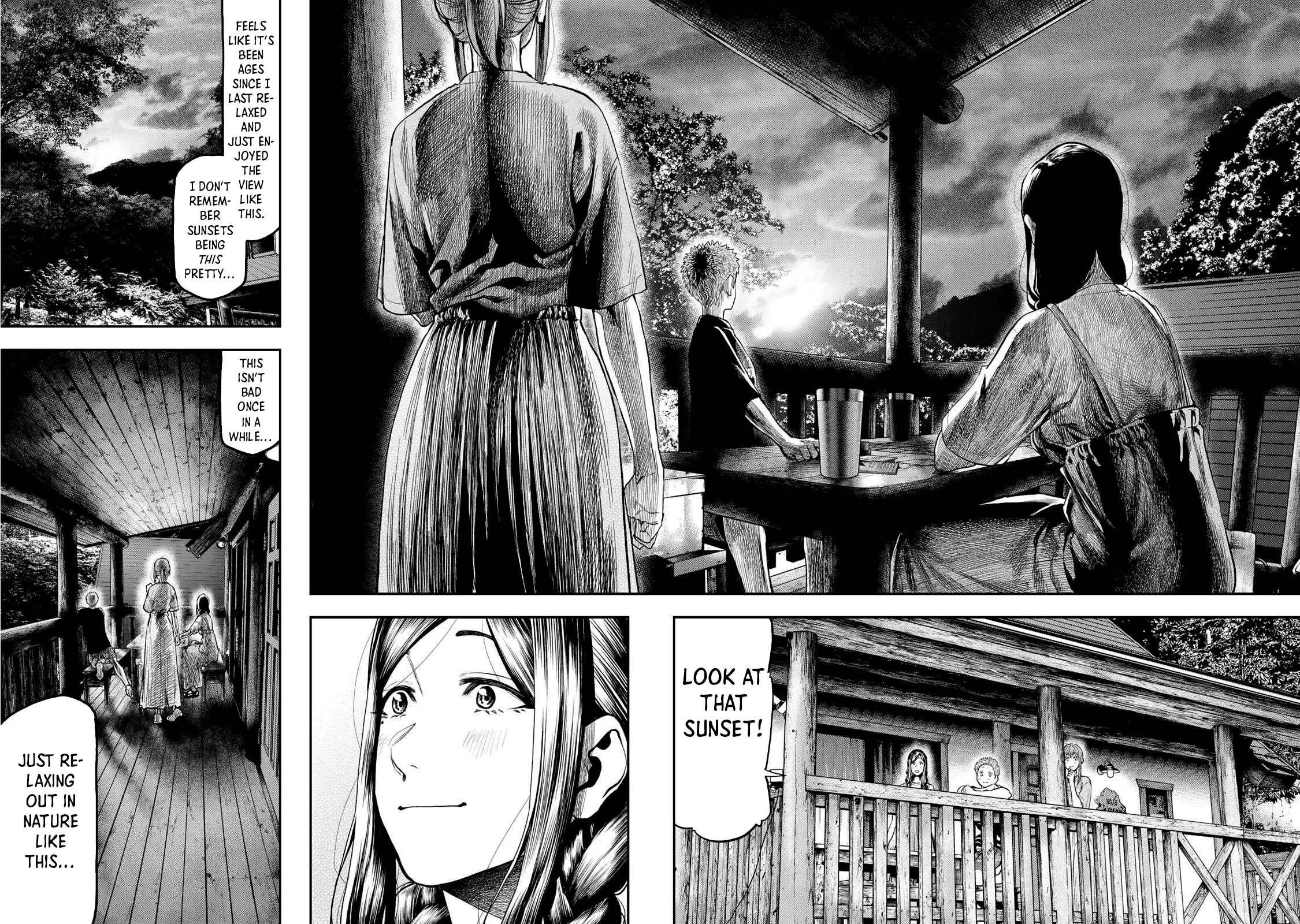 Futari Solo Camp Chapter 49 page 15 - Chapter 49: We're Not Flirting!
