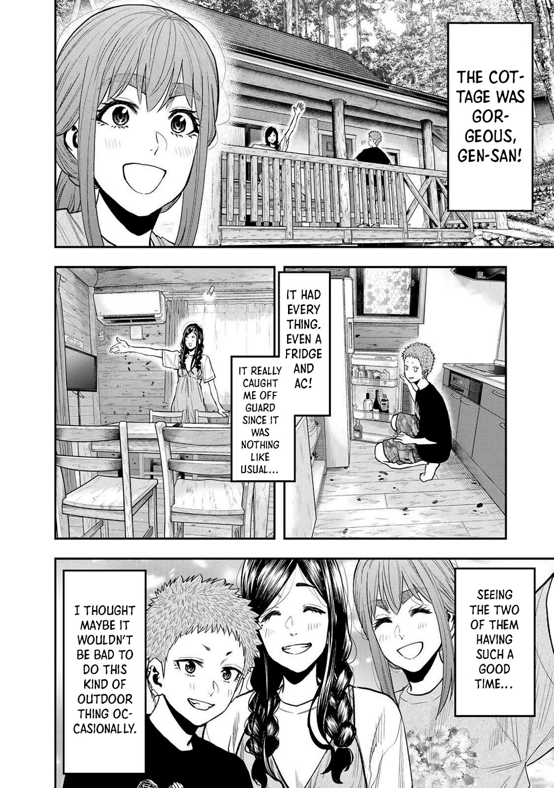 Futari Solo Camp Chapter 49 page 5 - Chapter 49: We're Not Flirting!