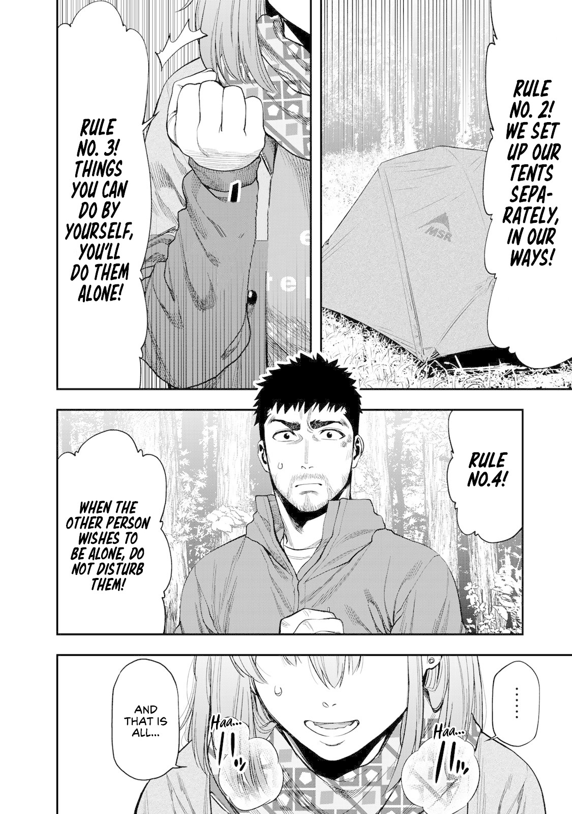 Futari Solo Camp Chapter 5 page 18 - Chapter 5: Our Solo Camping Ruuuules!