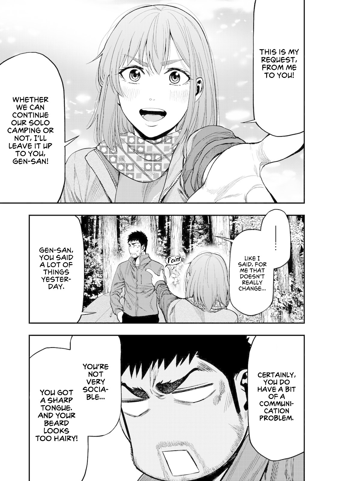 Futari Solo Camp Chapter 5 page 21 - Chapter 5: Our Solo Camping Ruuuules!