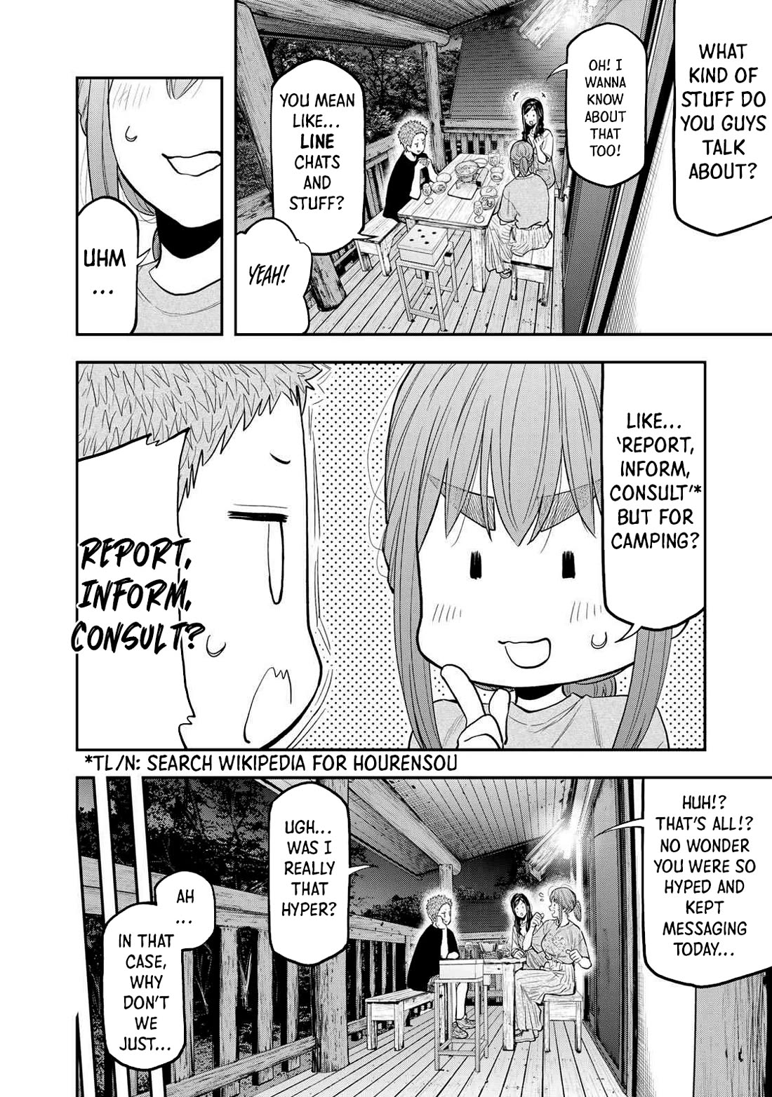 Futari Solo Camp Chapter 50 page 15 - Chapter 50: What's A "Dutch Oven"...?