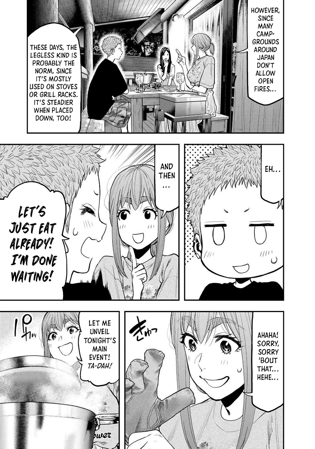 Futari Solo Camp Chapter 50 page 6 - Chapter 50: What's A "Dutch Oven"...?