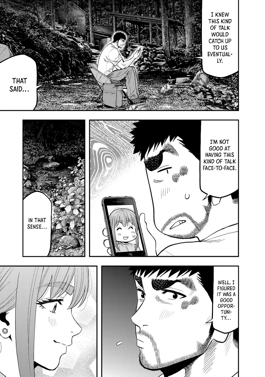 Futari Solo Camp Chapter 51 page 15 - Chapter 51: A One-Of-A-Kind Existence