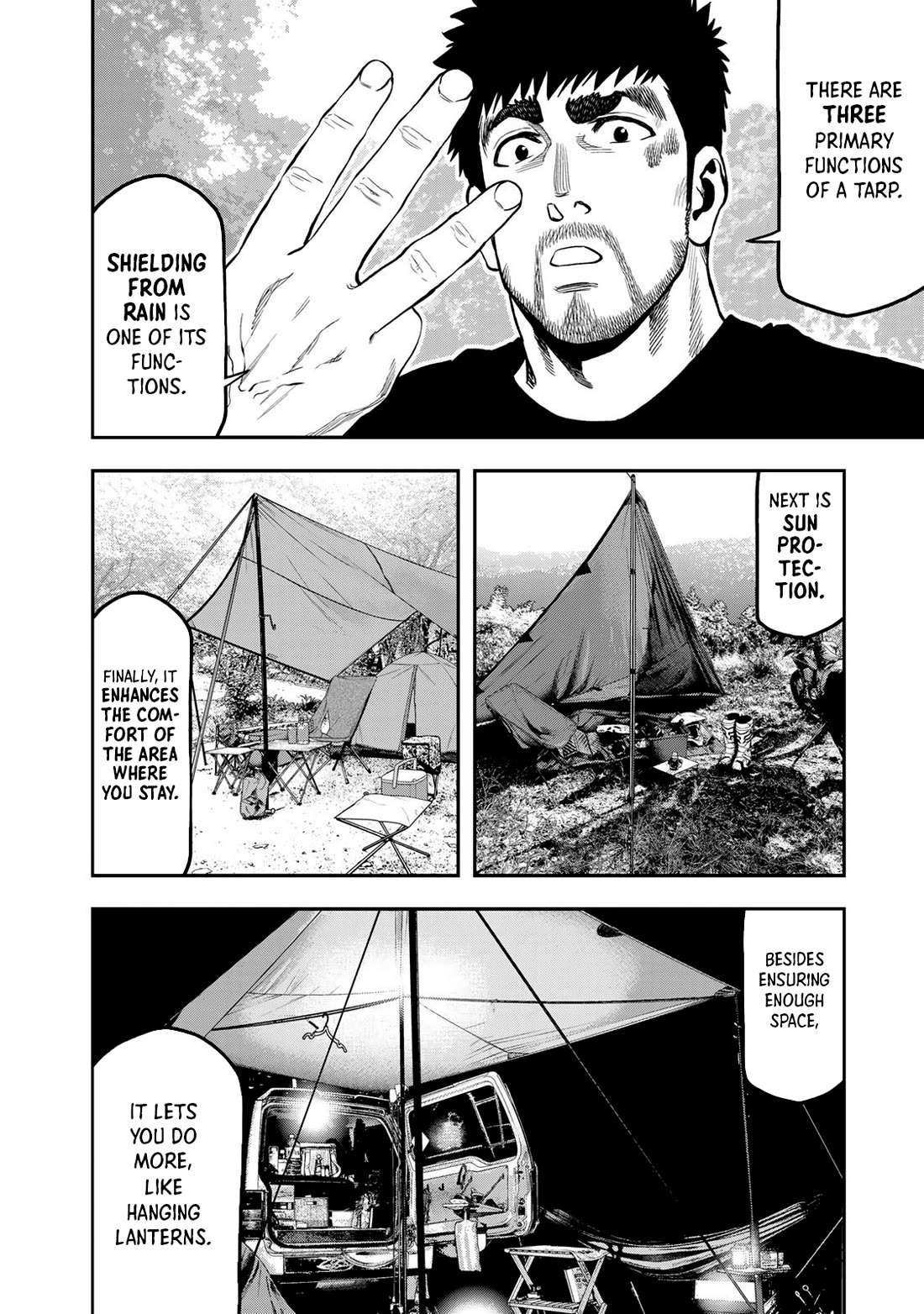 Futari Solo Camp Chapter 52 page 17 - Chapter 52: Tied Firmly With a Bowline...