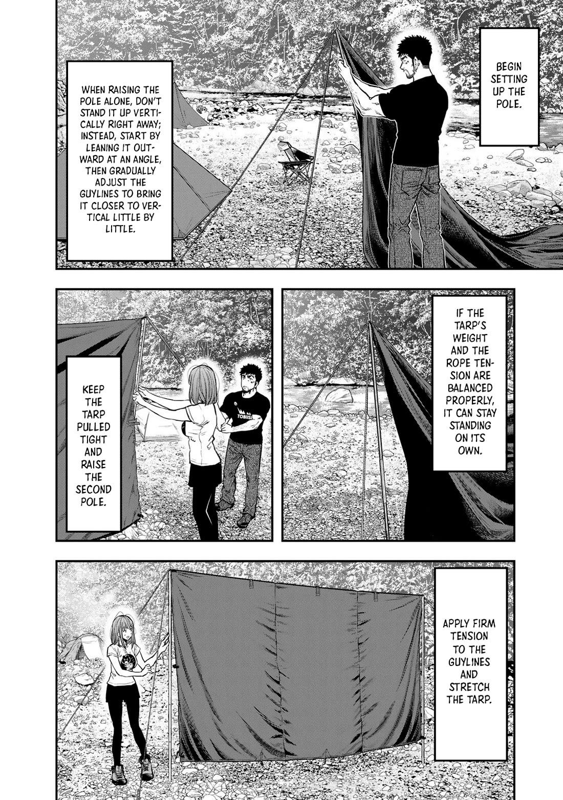 Futari Solo Camp Chapter 52 page 21 - Chapter 52: Tied Firmly With a Bowline...