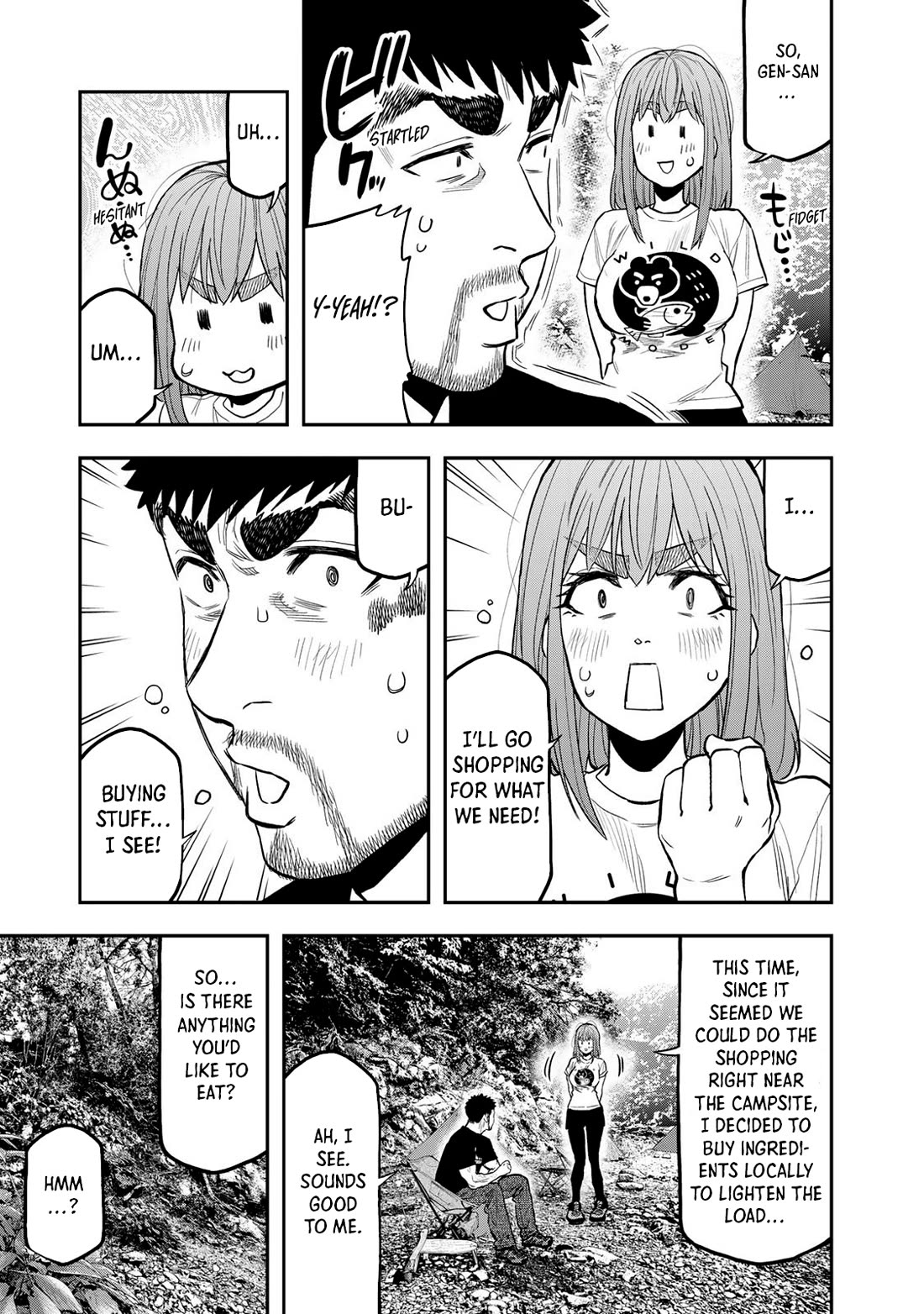 Futari Solo Camp Chapter 52 page 8 - Chapter 52: Tied Firmly With a Bowline...