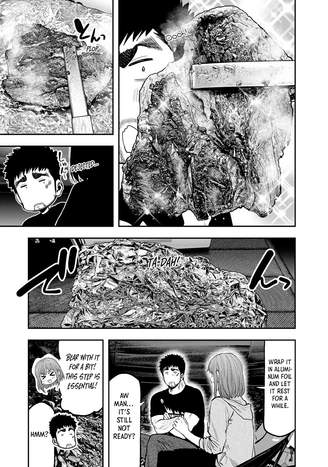 Futari Solo Camp Chapter 53 page 11 - Chapter 53: Beneath The Tarp