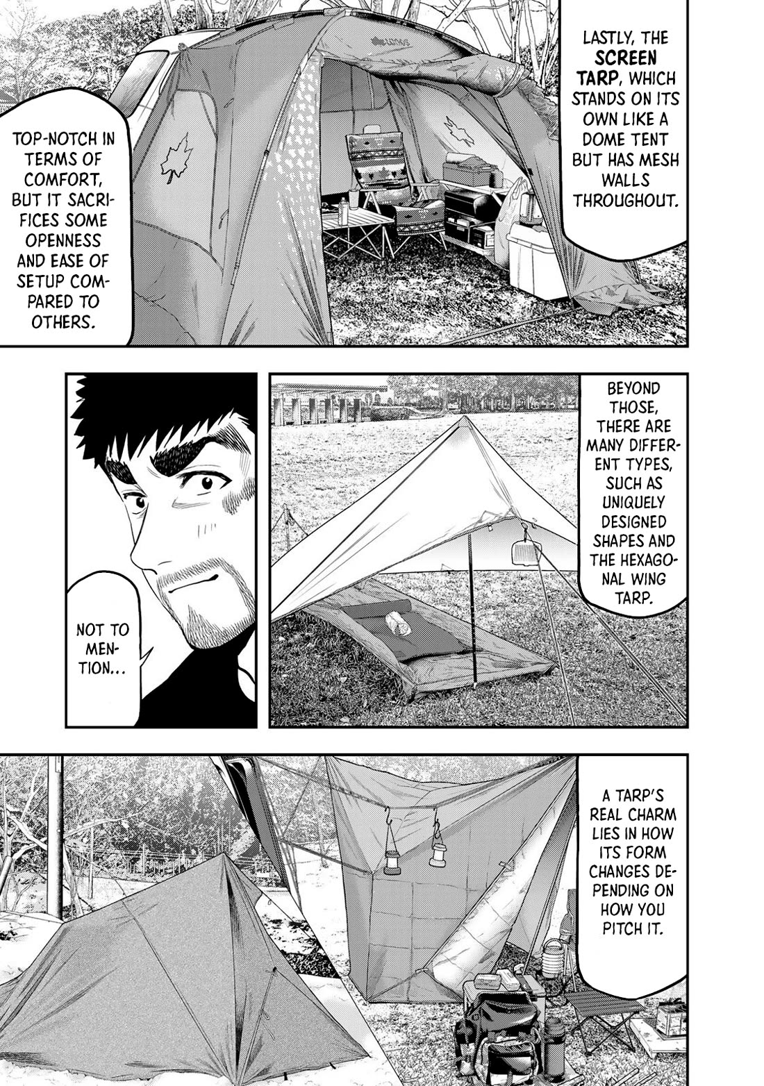 Futari Solo Camp Chapter 53 page 5 - Chapter 53: Beneath The Tarp