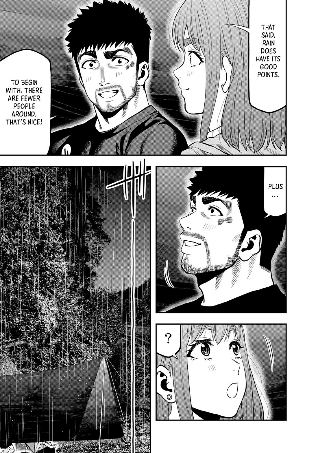 Futari Solo Camp Chapter 54 page 20 - Chapter 54: The Charm Of A Rainy Day