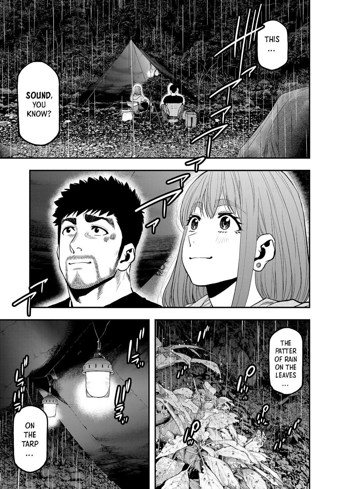 Futari Solo Camp Chapter 54 page 23 - Chapter 54: The Charm Of A Rainy Day