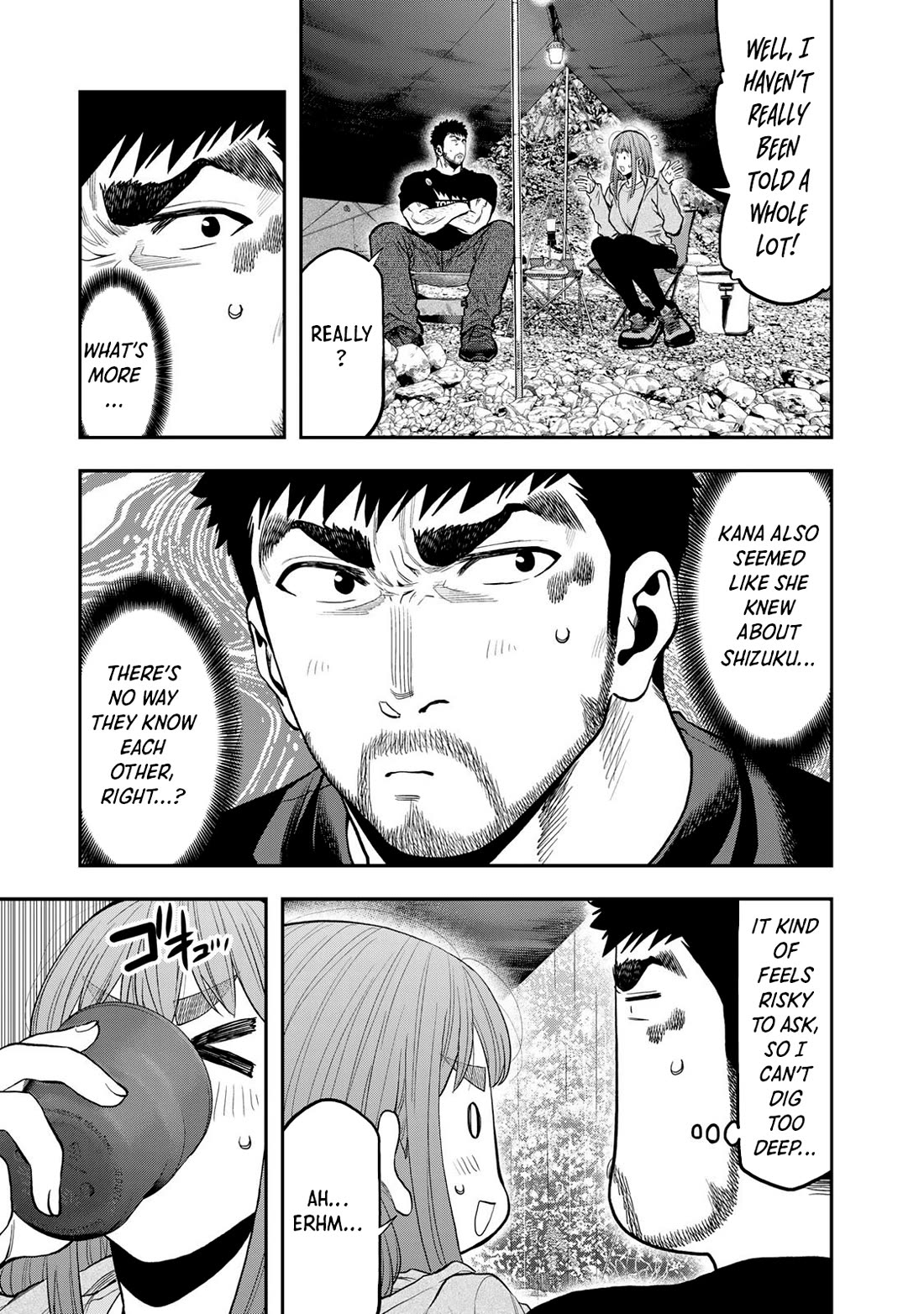 Futari Solo Camp Chapter 55 page 15 - Chapter 55: Into The Midday Sky After The Rain