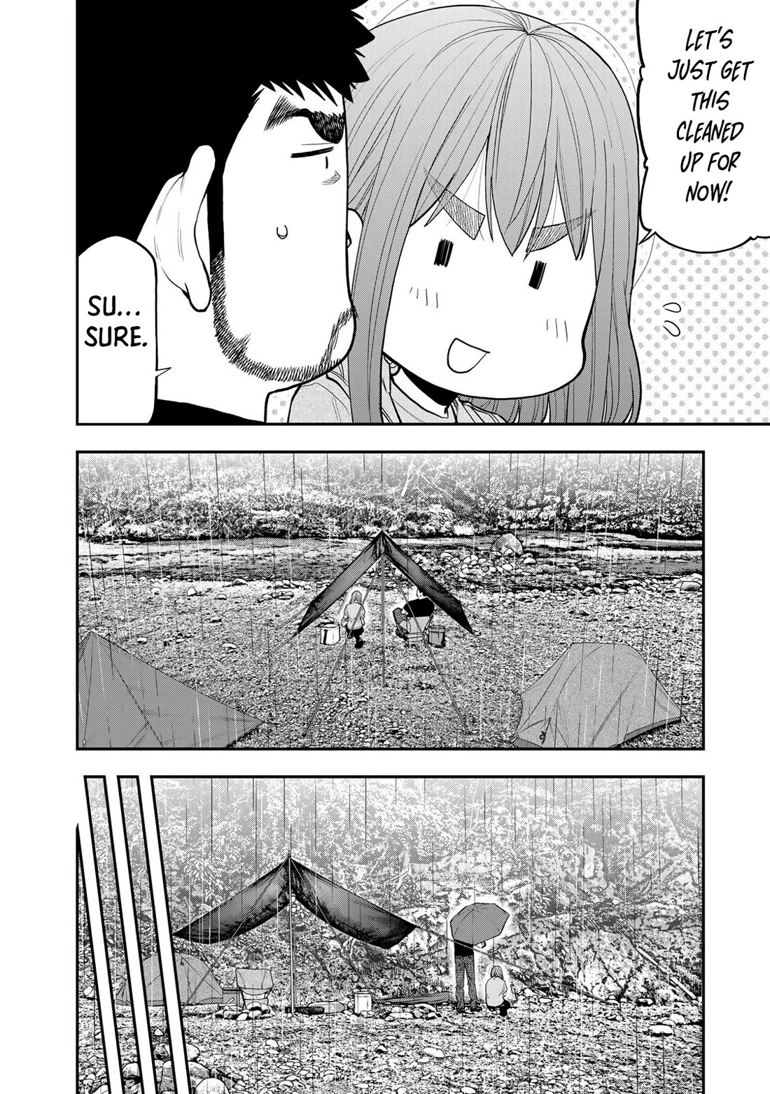 Futari Solo Camp Chapter 55 page 16 - Chapter 55: Into The Midday Sky After The Rain