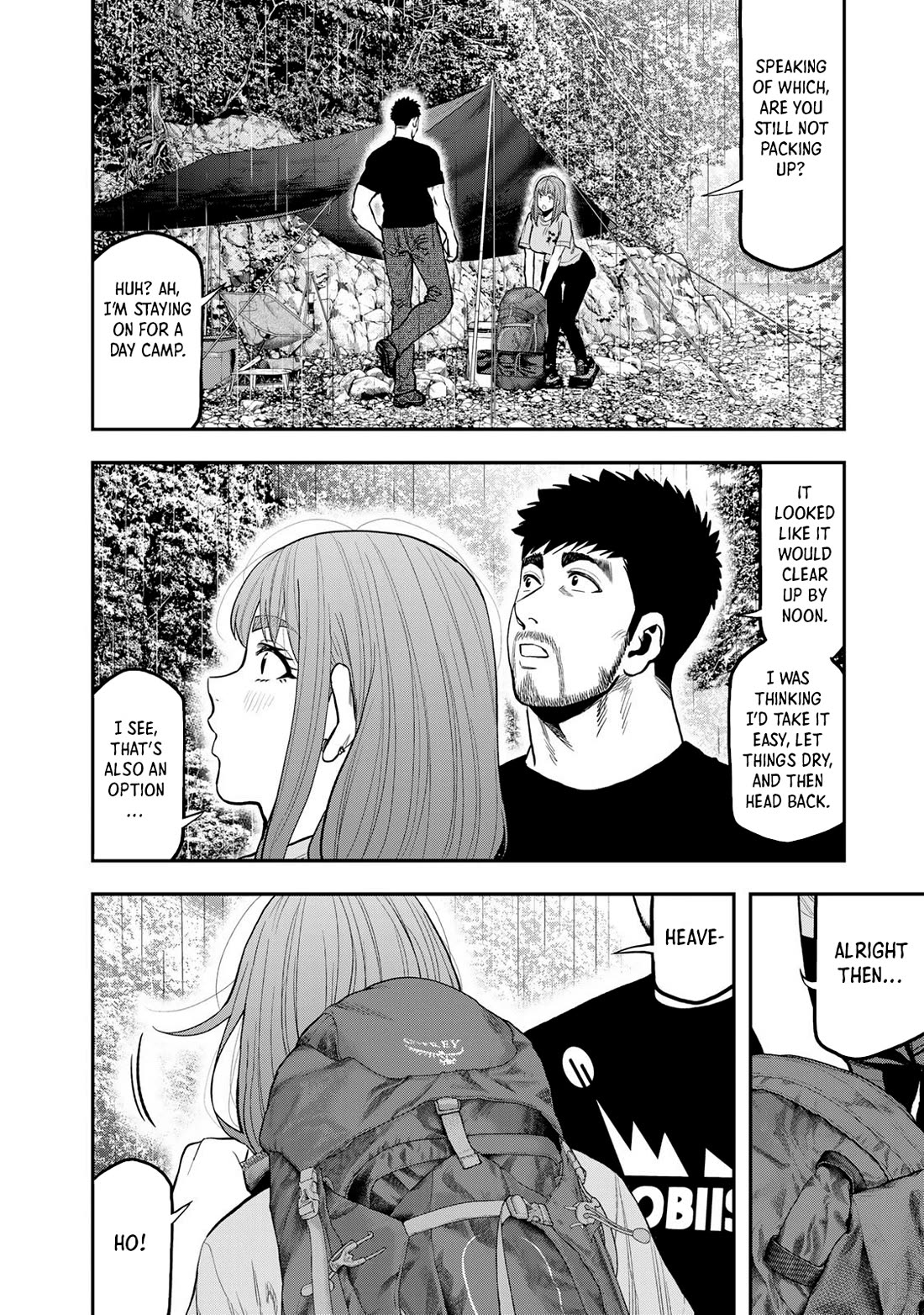 Futari Solo Camp Chapter 55 page 20 - Chapter 55: Into The Midday Sky After The Rain