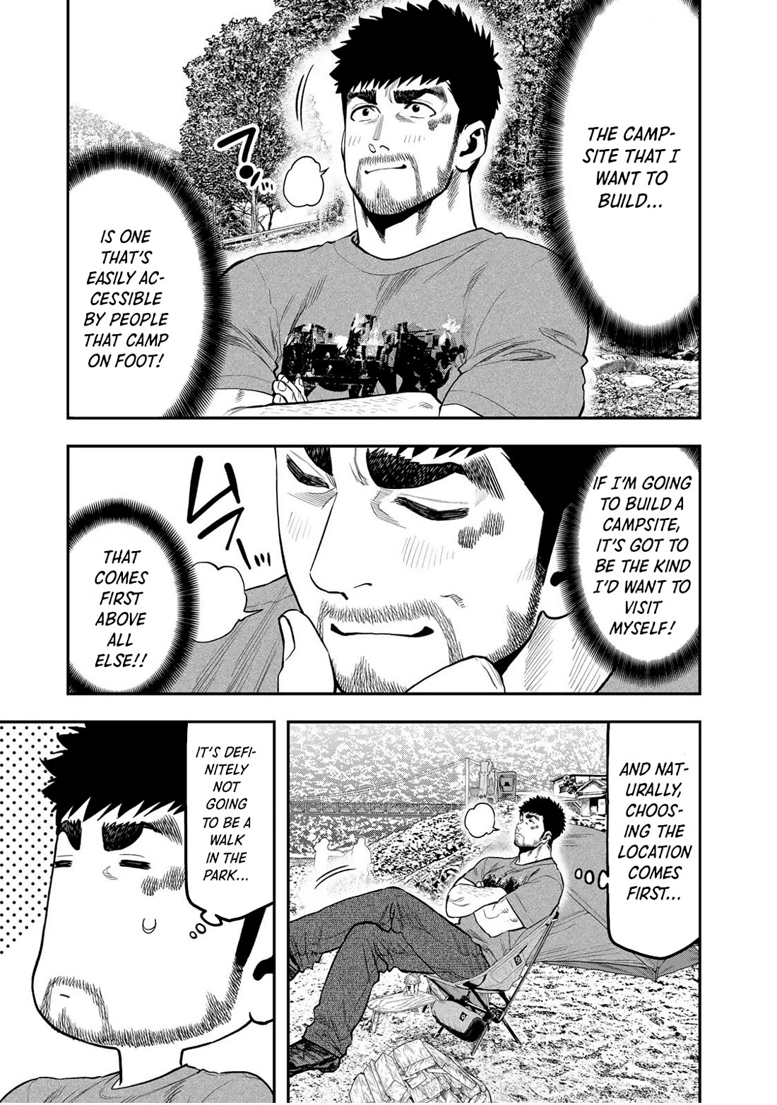 Futari Solo Camp Chapter 56 page 10 - Chapter 56: Dreams Drift Through Me In My Lonely Campfire Watch