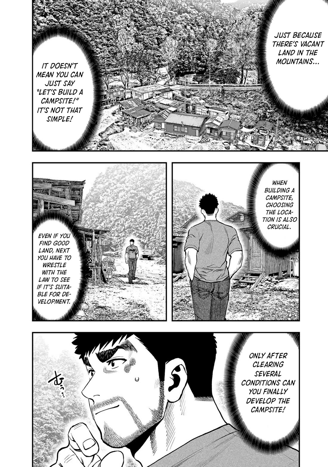 Futari Solo Camp Chapter 56 page 11 - Chapter 56: Dreams Drift Through Me In My Lonely Campfire Watch