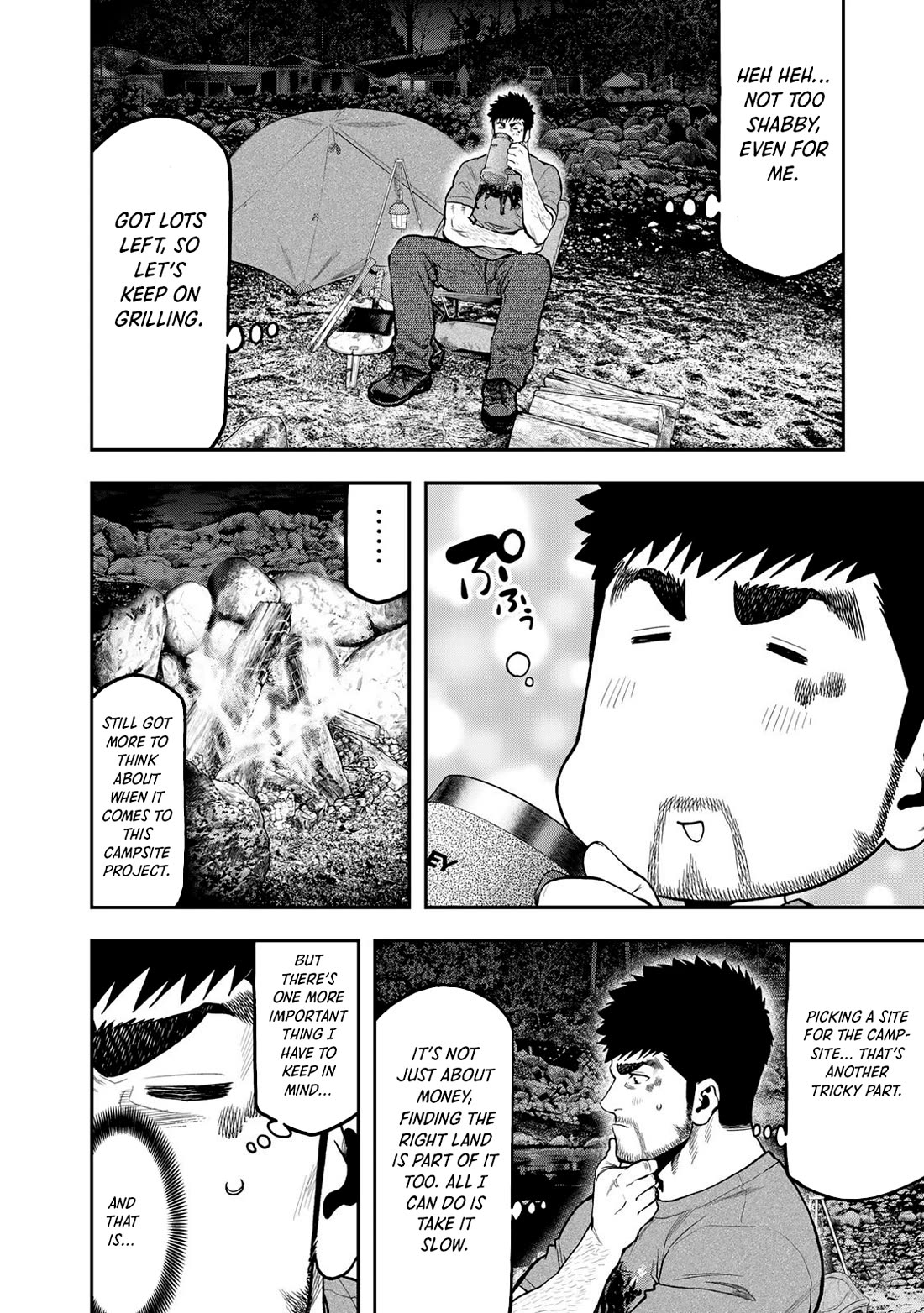 Futari Solo Camp Chapter 56 page 21 - Chapter 56: Dreams Drift Through Me In My Lonely Campfire Watch