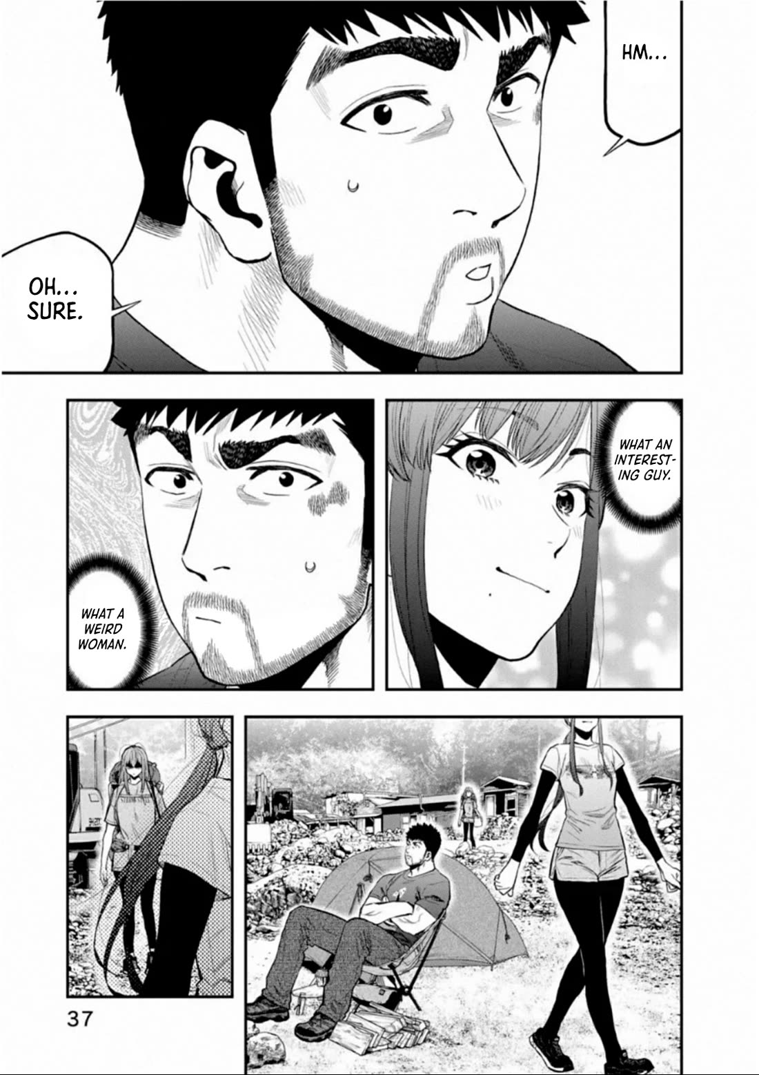 Futari Solo Camp Chapter 58 page 12 - Chapter 58: You're Two-Timing!