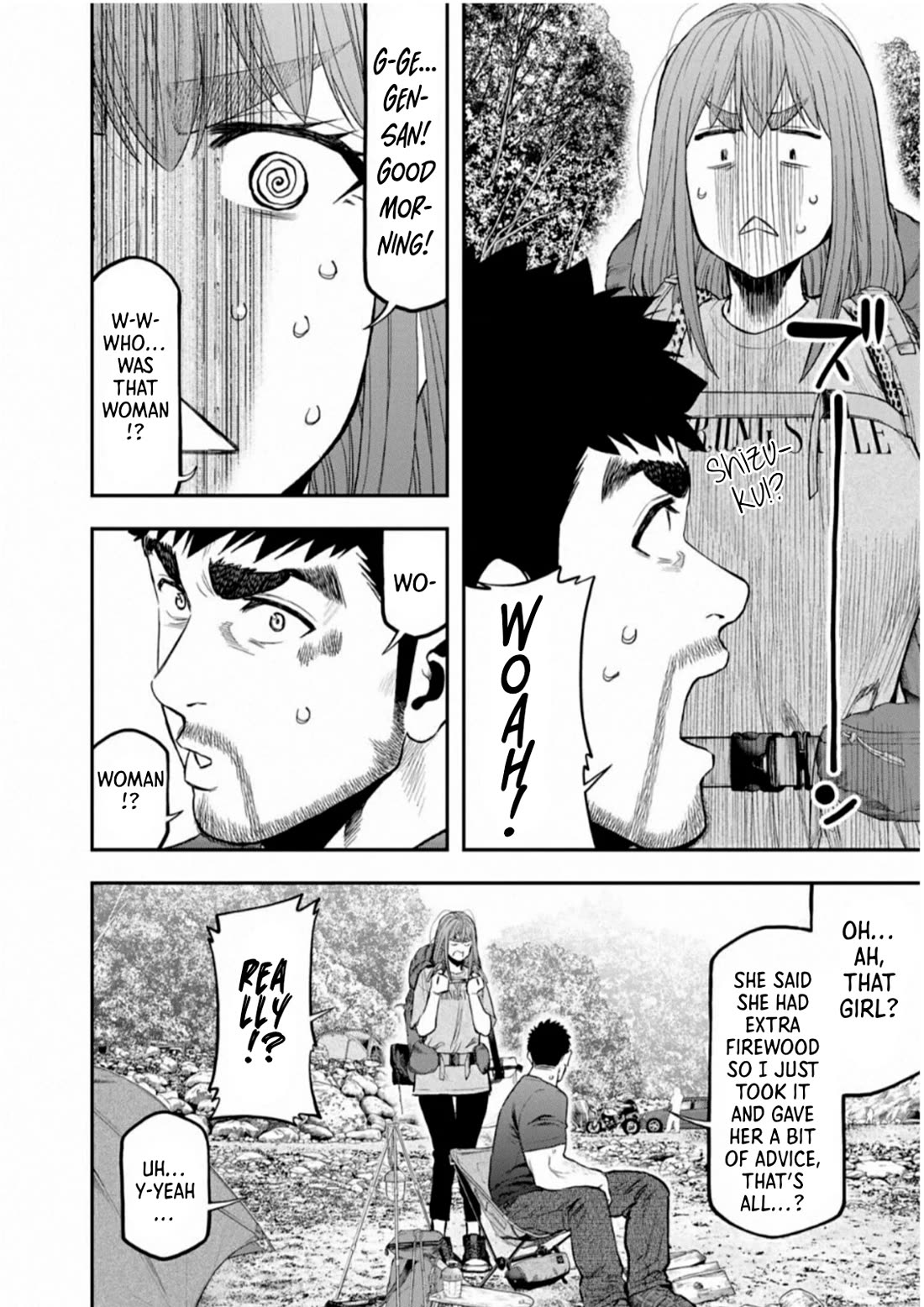 Futari Solo Camp Chapter 58 page 15 - Chapter 58: You're Two-Timing!