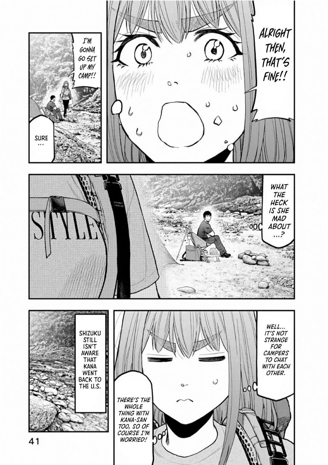 Futari Solo Camp Chapter 58 page 16 - Chapter 58: You're Two-Timing!