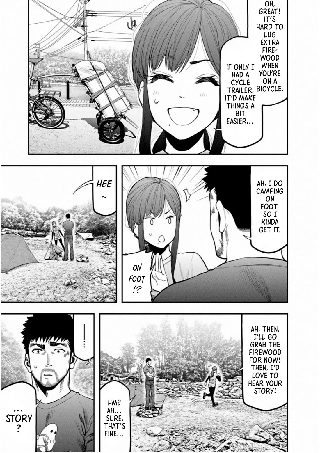 Futari Solo Camp Chapter 58 page 6 - Chapter 58: You're Two-Timing!
