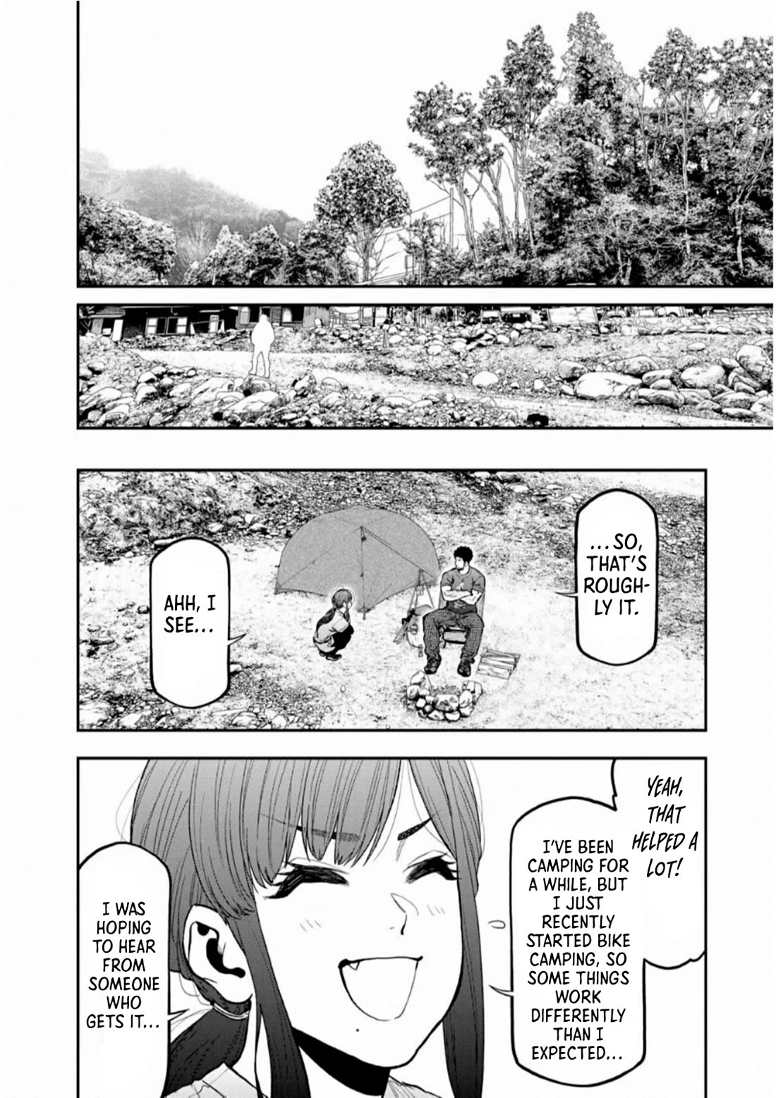 Futari Solo Camp Chapter 58 page 7 - Chapter 58: You're Two-Timing!