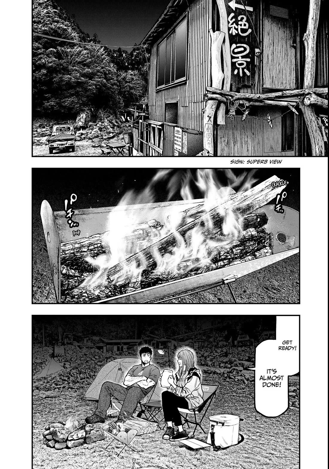 Futari Solo Camp Chapter 59 page 14 - Chapter 59