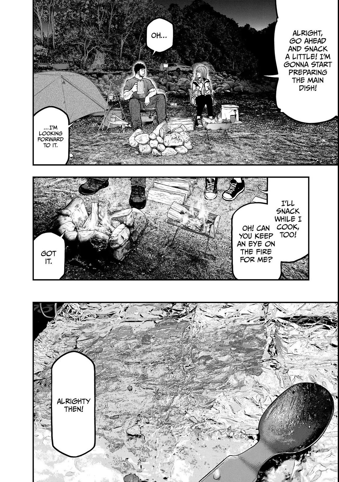 Futari Solo Camp Chapter 59 page 22 - Chapter 59