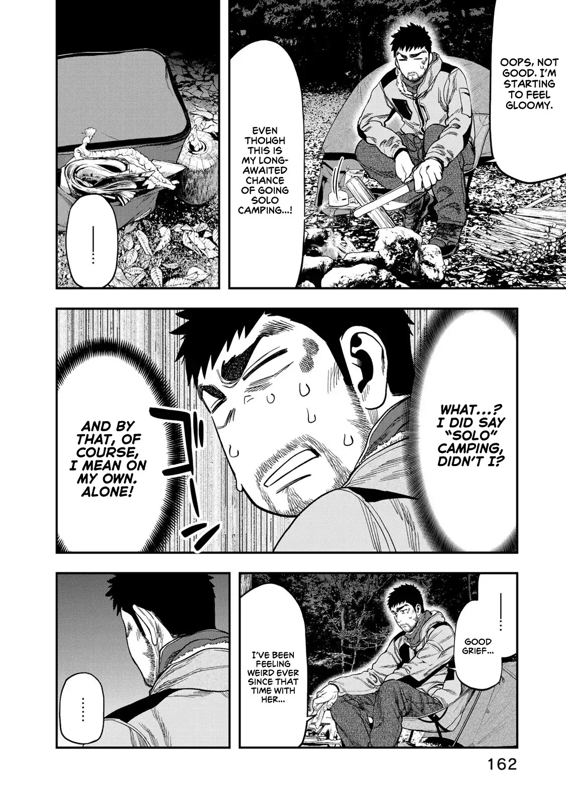 Futari Solo Camp Chapter 6 page 16 - Chapter 6: Oh well, I've gone and done it.